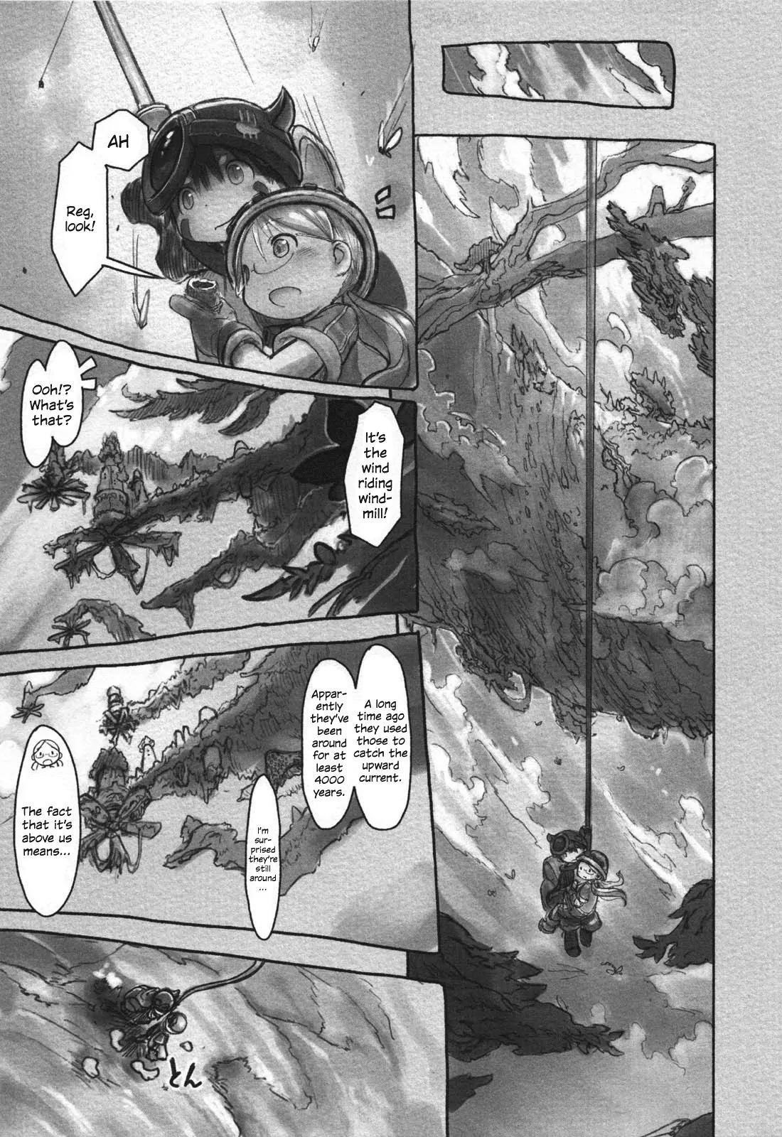 Made in Abyss Manga Chapter 10 page 11 - The Depths' Second Layer: The Forest of Temptation