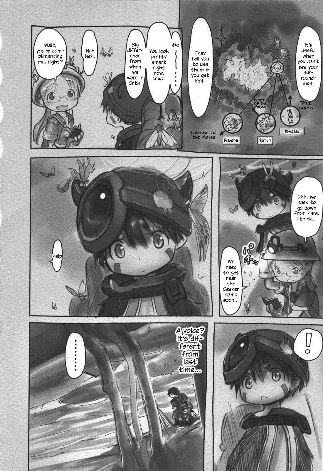 Made in Abyss Manga Chapter 10 page 16 - The Depths' Second Layer: The Forest of Temptation