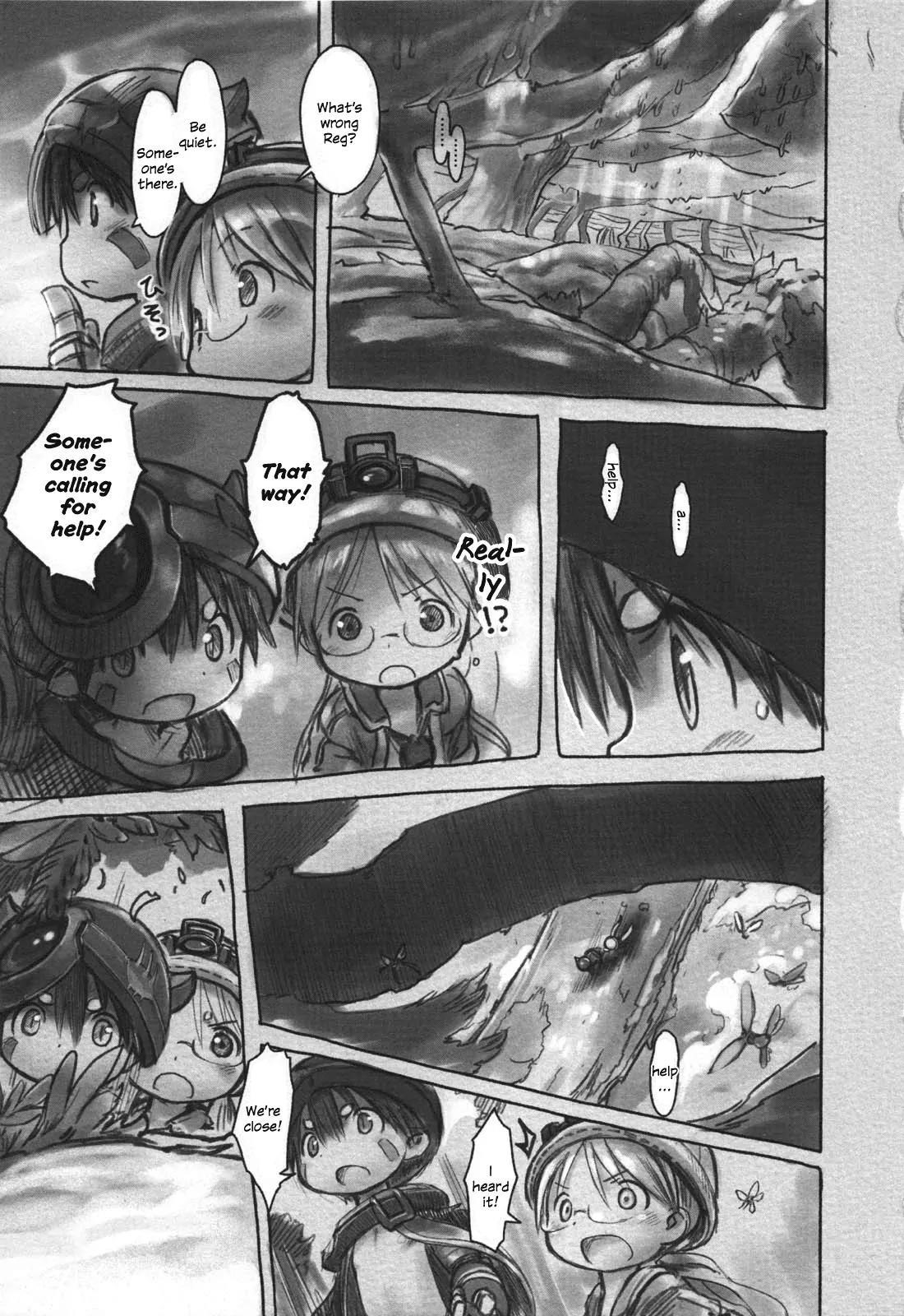 Made in Abyss Manga Chapter 10 page 17 - The Depths' Second Layer: The Forest of Temptation
