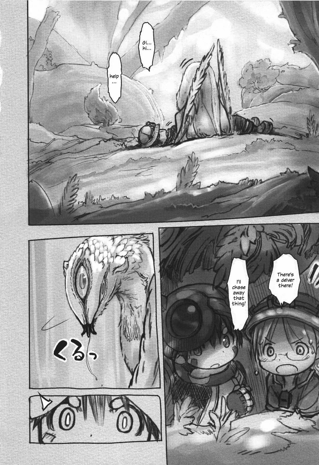 Made in Abyss Manga Chapter 10 page 18 - The Depths' Second Layer: The Forest of Temptation
