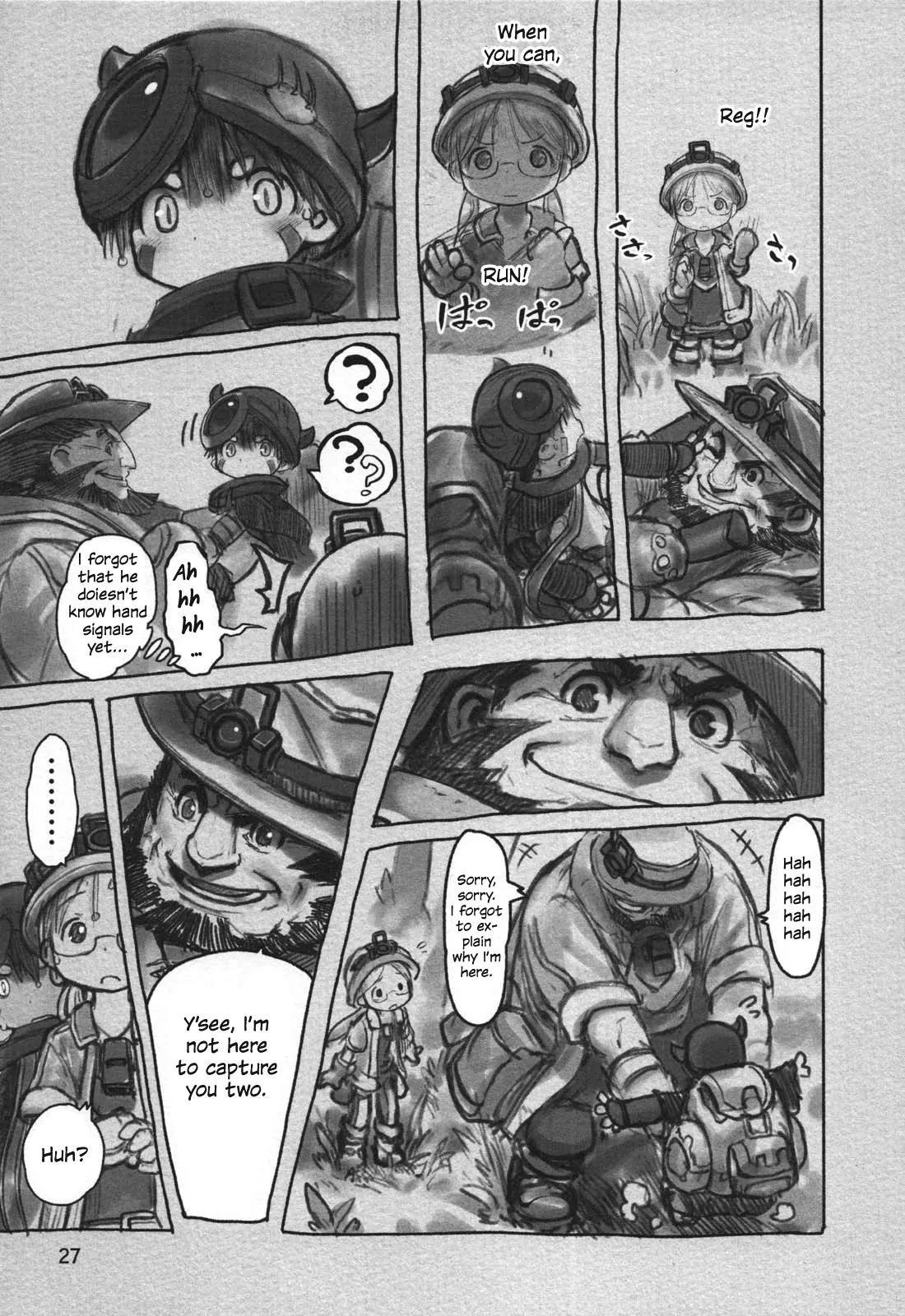 Made in Abyss Manga Chapter 10 page 3 - The Depths' Second Layer: The Forest of Temptation