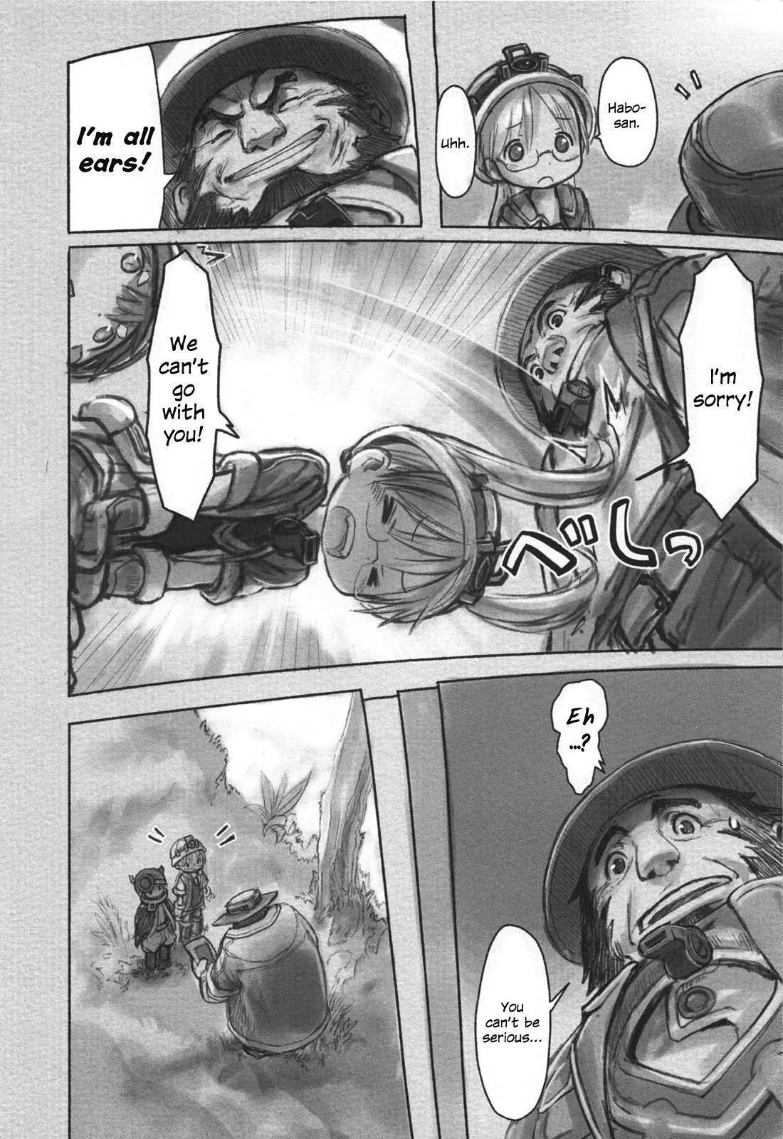 Made in Abyss Manga Chapter 10 page 6 - The Depths' Second Layer: The Forest of Temptation