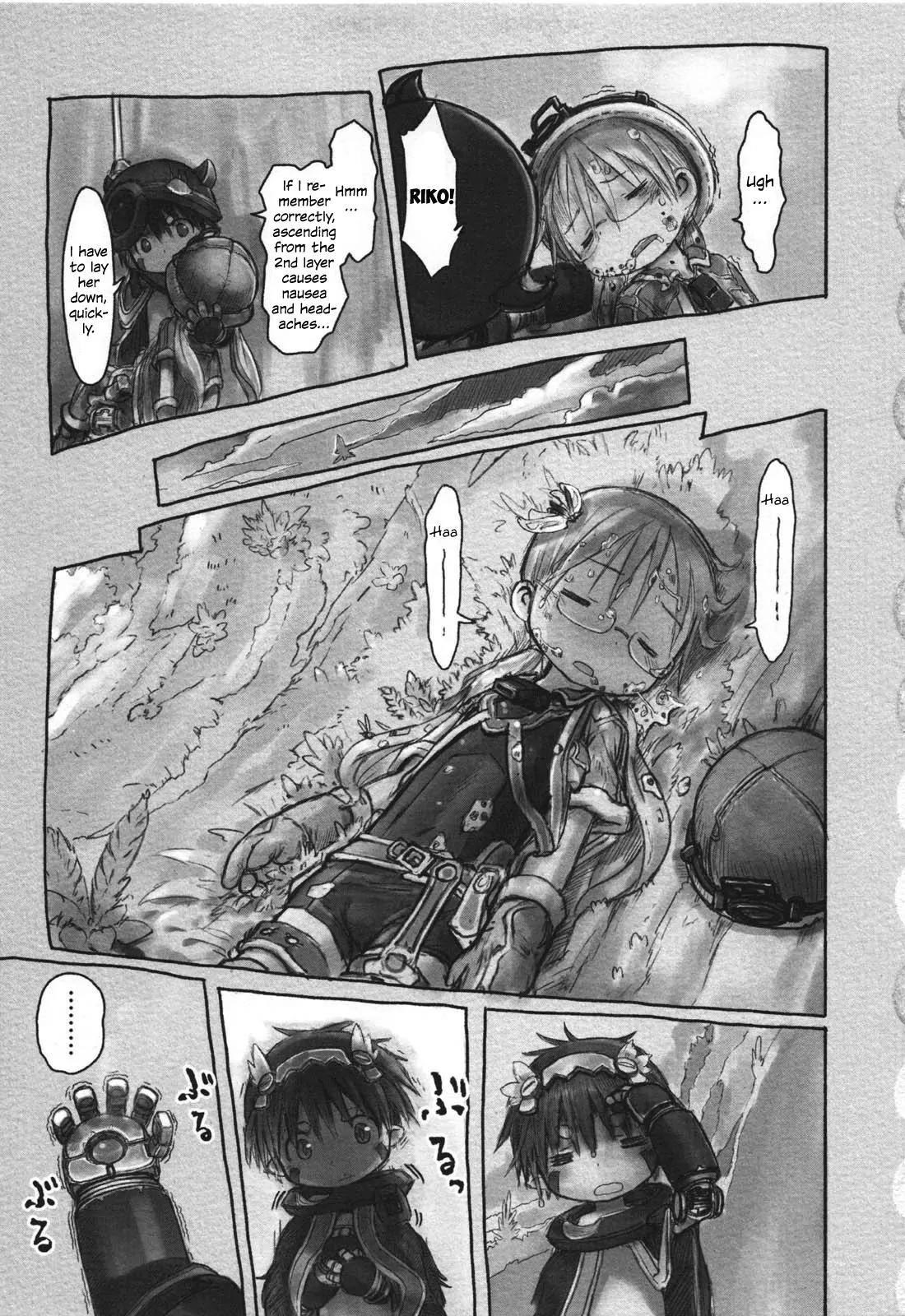 Made in Abyss Manga Chapter 11 page 10 - Incinerator
