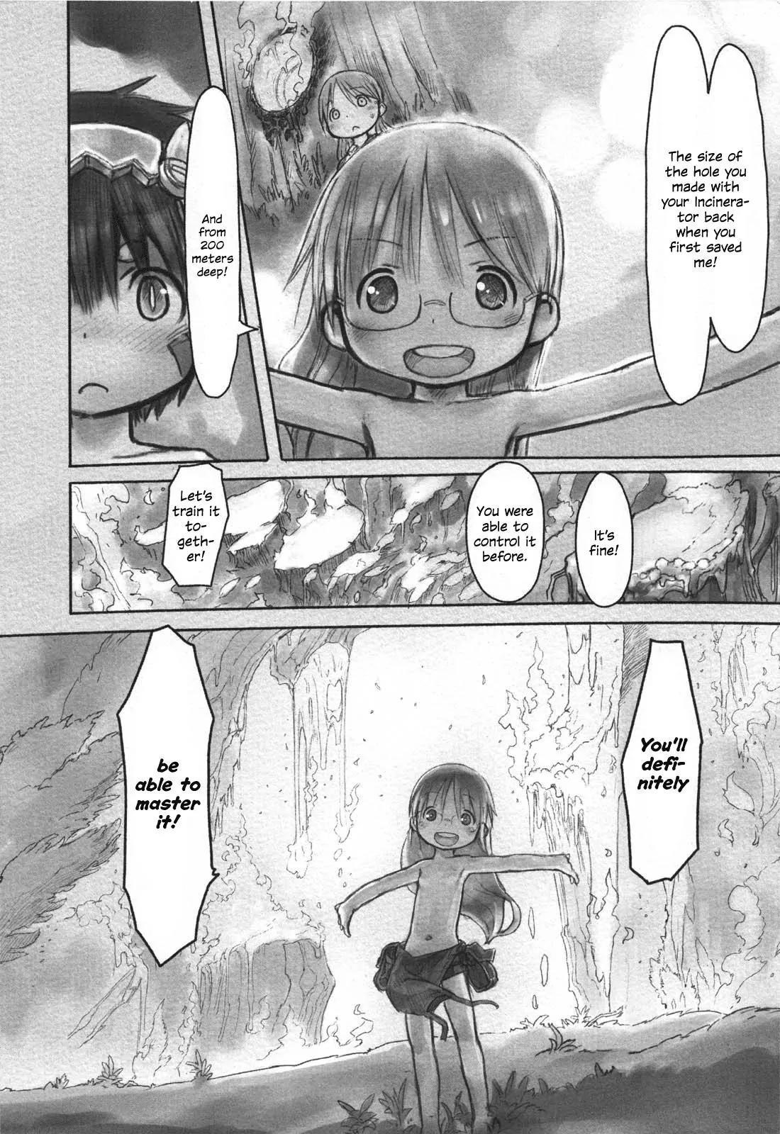 Made in Abyss Manga Chapter 11 page 15 - Incinerator