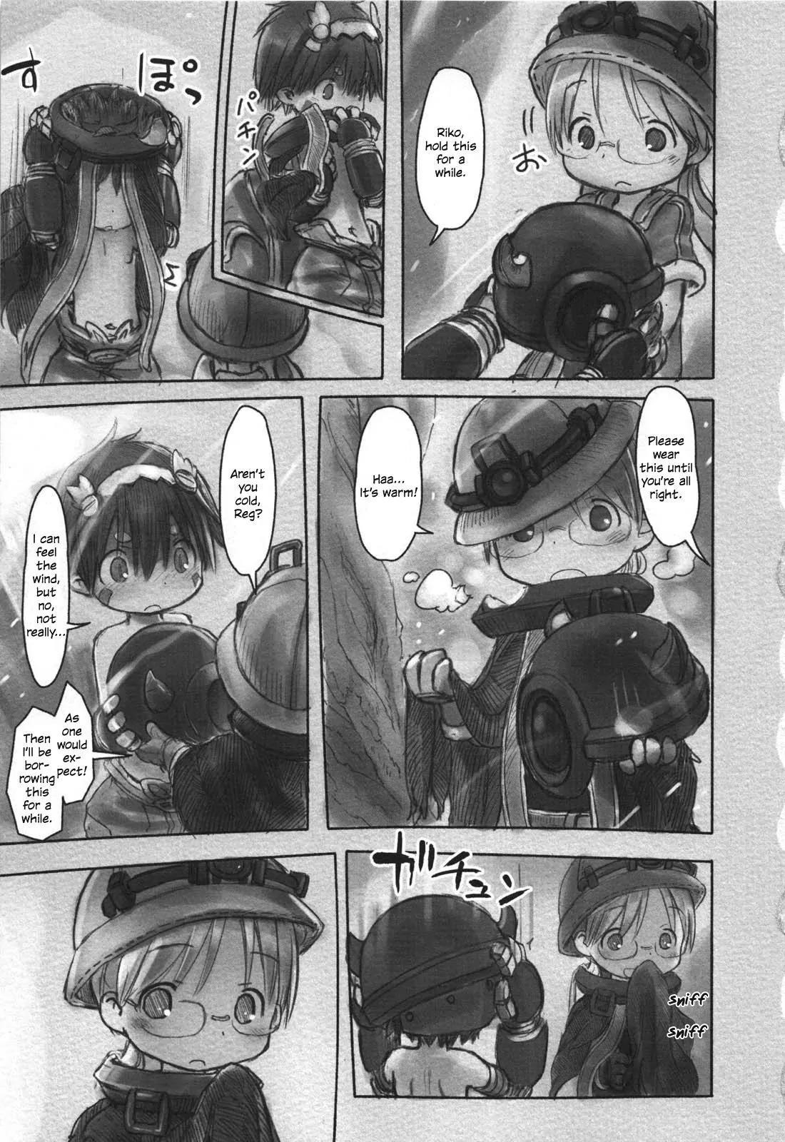 Made in Abyss Manga Chapter 12 page 10 - Lowest Area of the Depths' Second Layer: The Inverted Forest