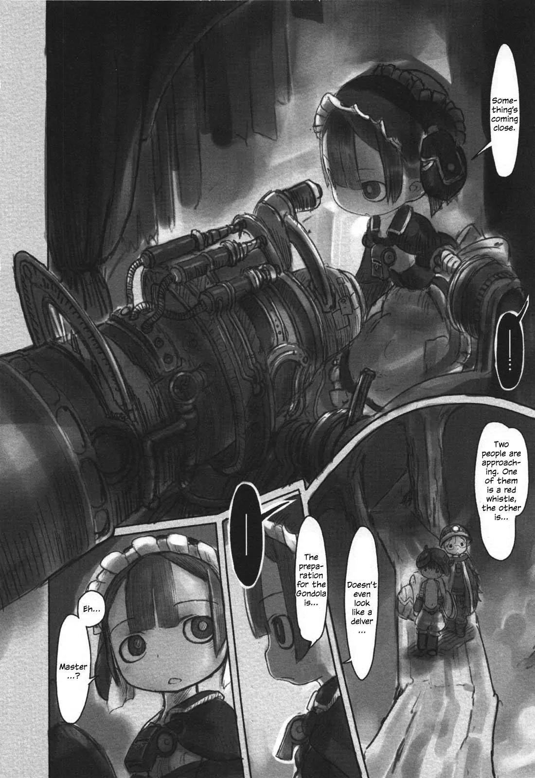 Made in Abyss Manga Chapter 12 page 13 - Lowest Area of the Depths' Second Layer: The Inverted Forest