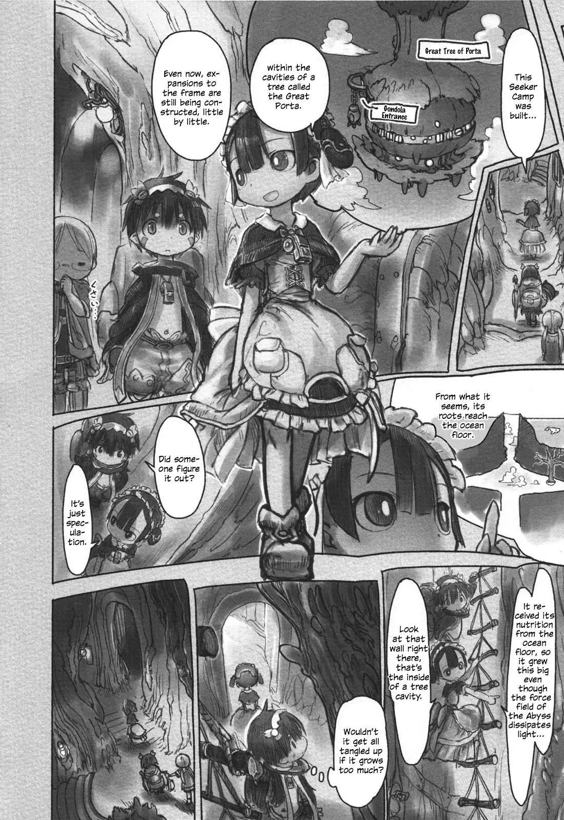 Made in Abyss Manga Chapter 13 page 10 - Seeker Camp