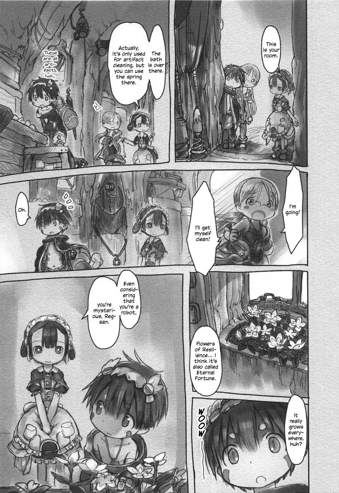 Made in Abyss Manga Chapter 13 page 11 - Seeker Camp