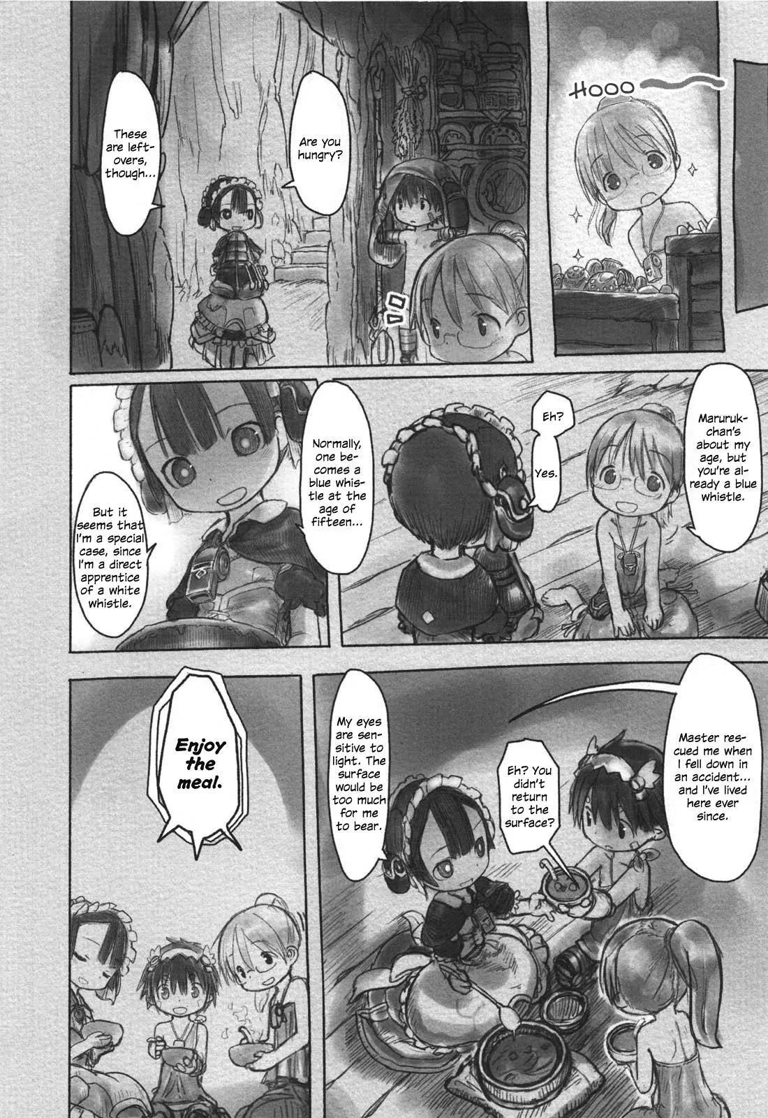 Made in Abyss Manga Chapter 13 page 14 - Seeker Camp