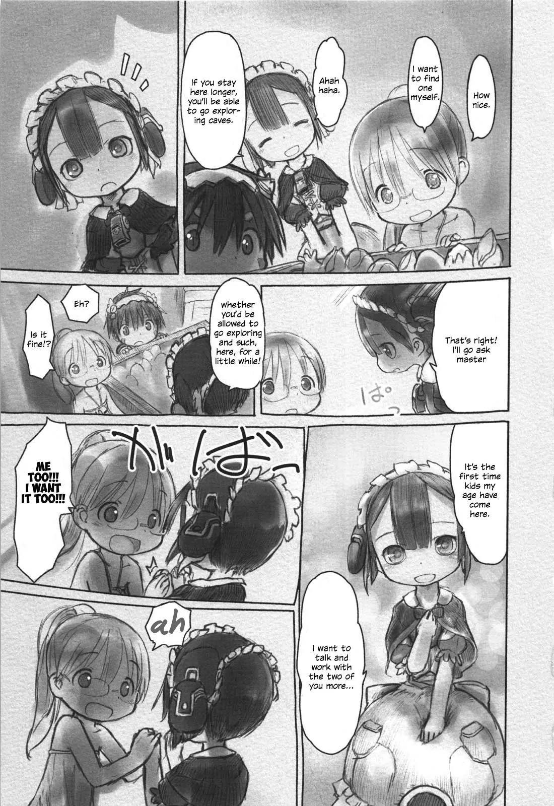 Made in Abyss Manga Chapter 13 page 17 - Seeker Camp