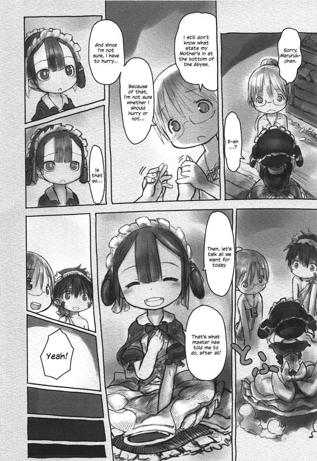 Made in Abyss Manga Chapter 13 page 18 - Seeker Camp
