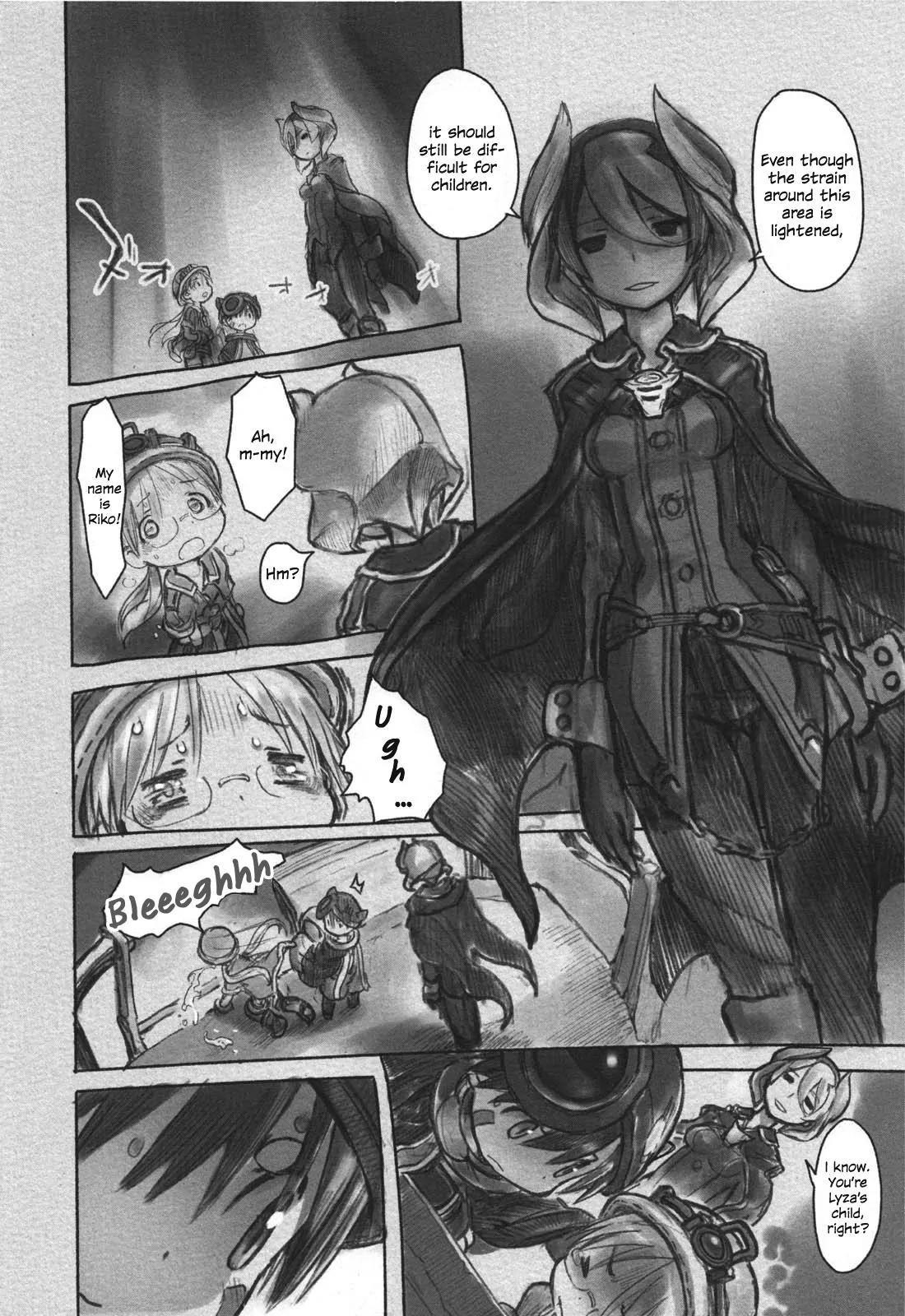 Made in Abyss Manga Chapter 13 page 2 - Seeker Camp