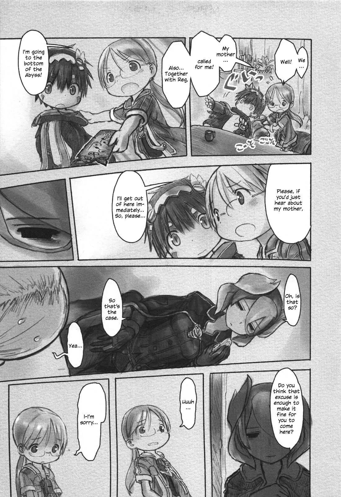 Made in Abyss Manga Chapter 13 page 7 - Seeker Camp