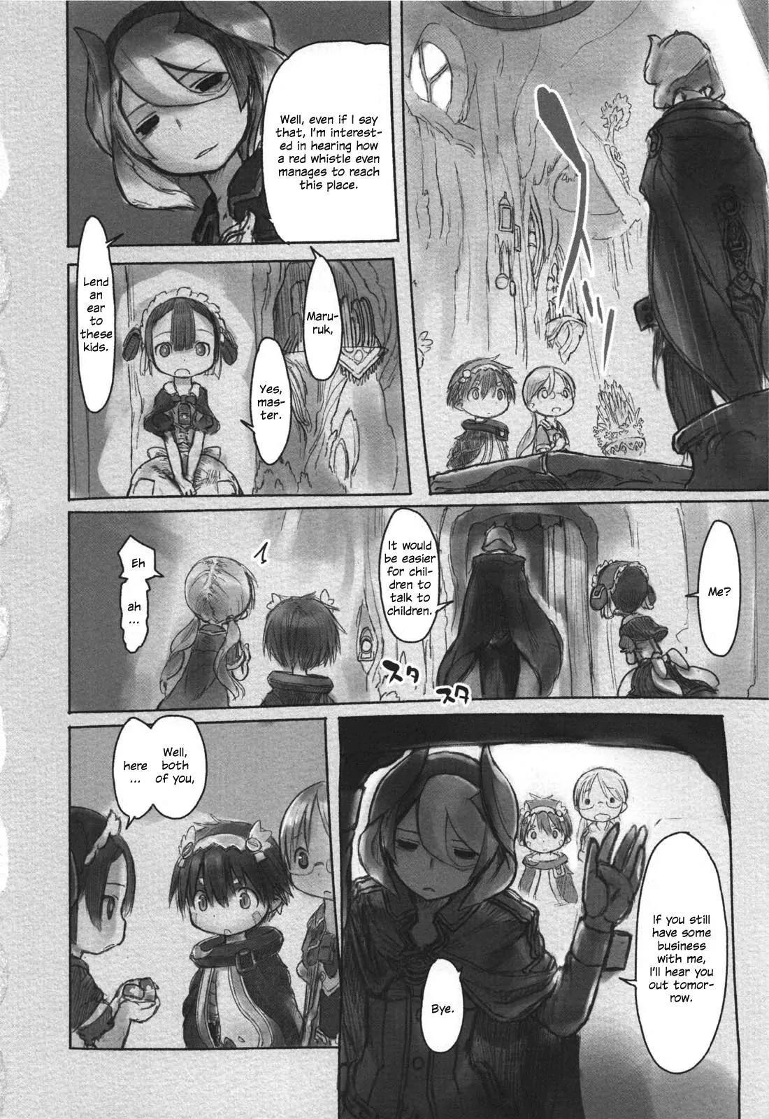 Made in Abyss Manga Chapter 13 page 8 - Seeker Camp
