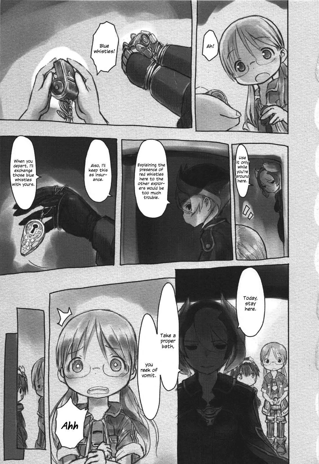Made in Abyss Manga Chapter 13 page 9 - Seeker Camp