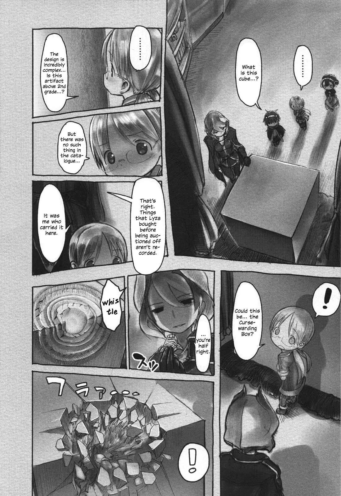 Made in Abyss Manga Chapter 14 page 12 - The Curse-Repelling Vessel