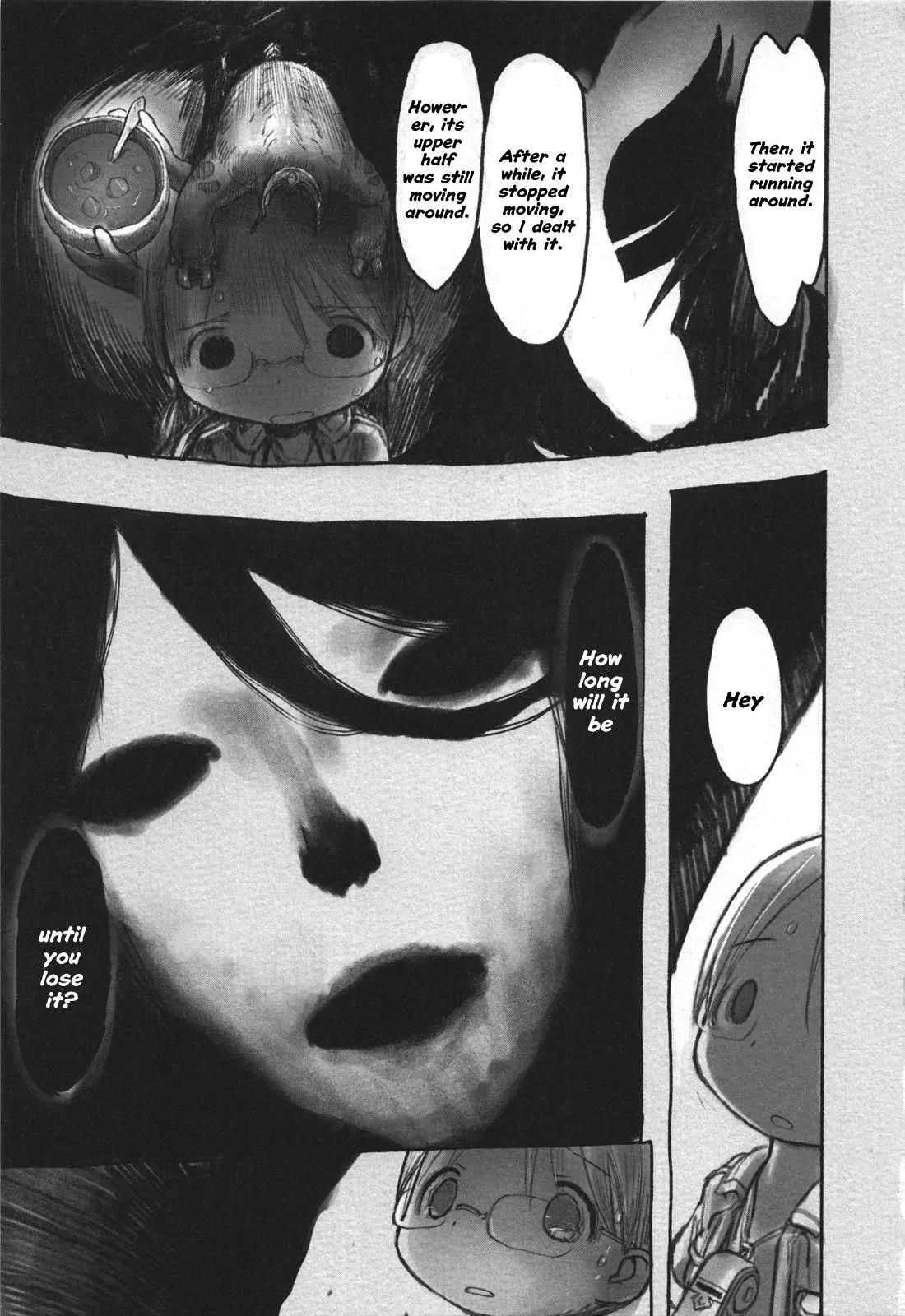 Made in Abyss Manga Chapter 14 page 15 - The Curse-Repelling Vessel