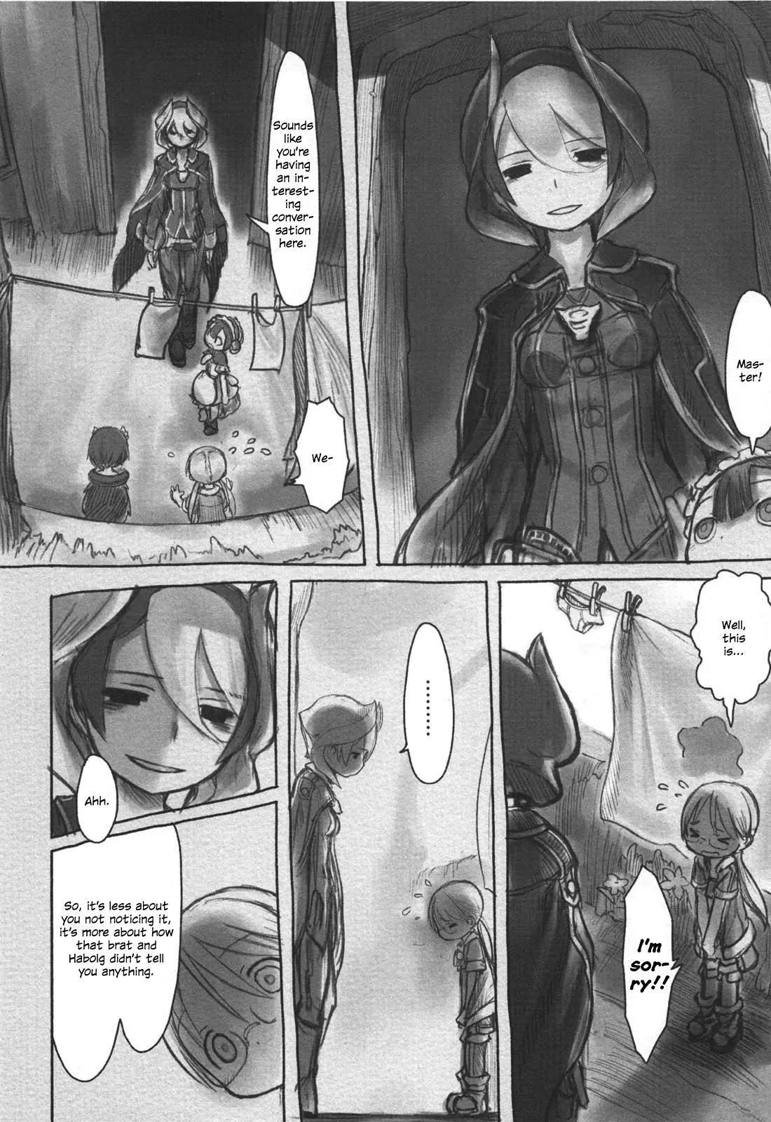 Made in Abyss Manga Chapter 14 page 4 - The Curse-Repelling Vessel