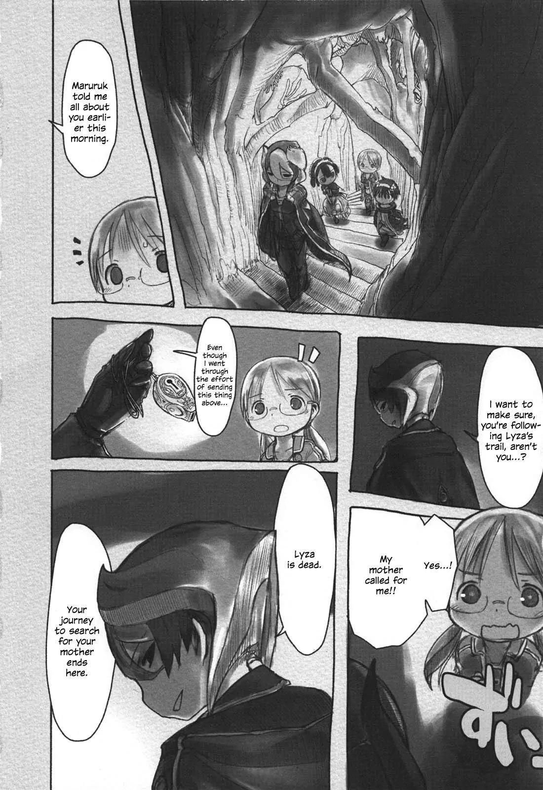 Made in Abyss Manga Chapter 14 page 6 - The Curse-Repelling Vessel