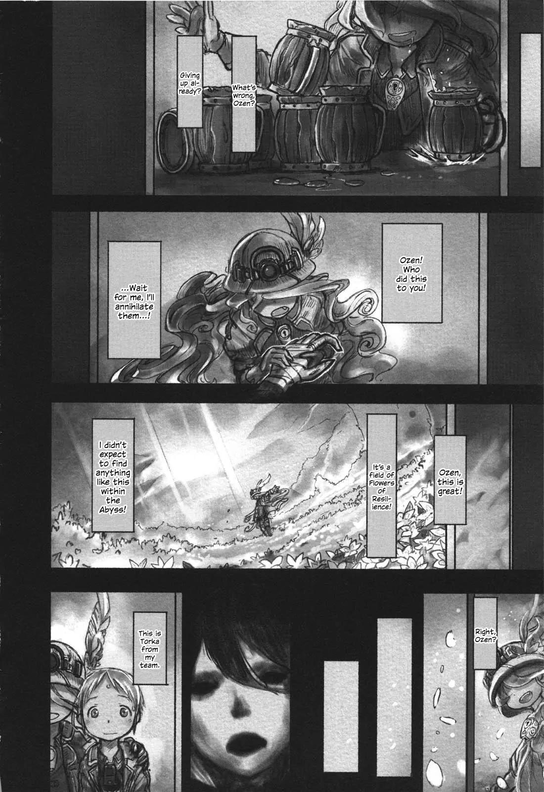 Made in Abyss Manga Chapter 16 page 10 - A Vile Mentoring Method
