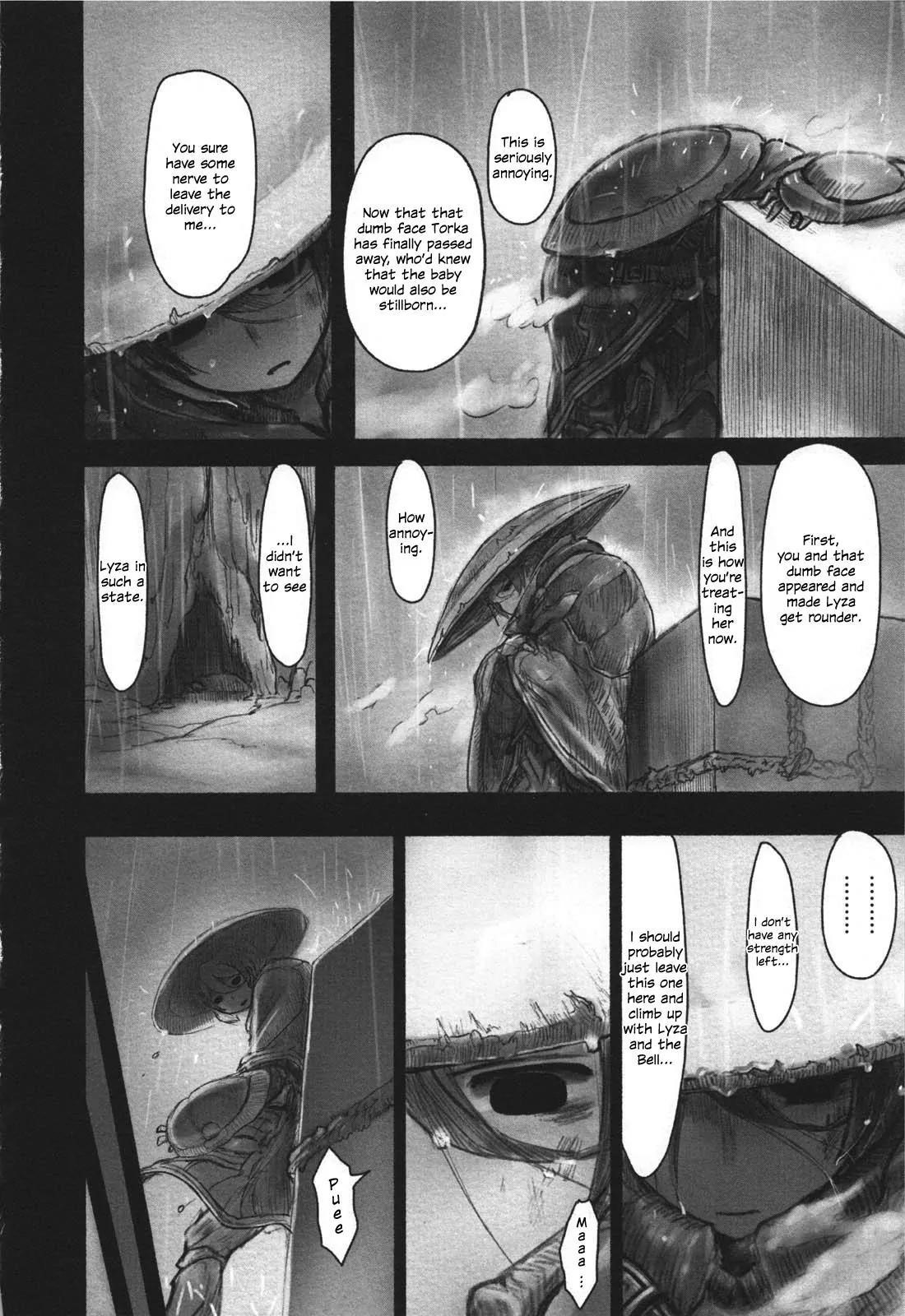 Made in Abyss Manga Chapter 16 page 12 - A Vile Mentoring Method