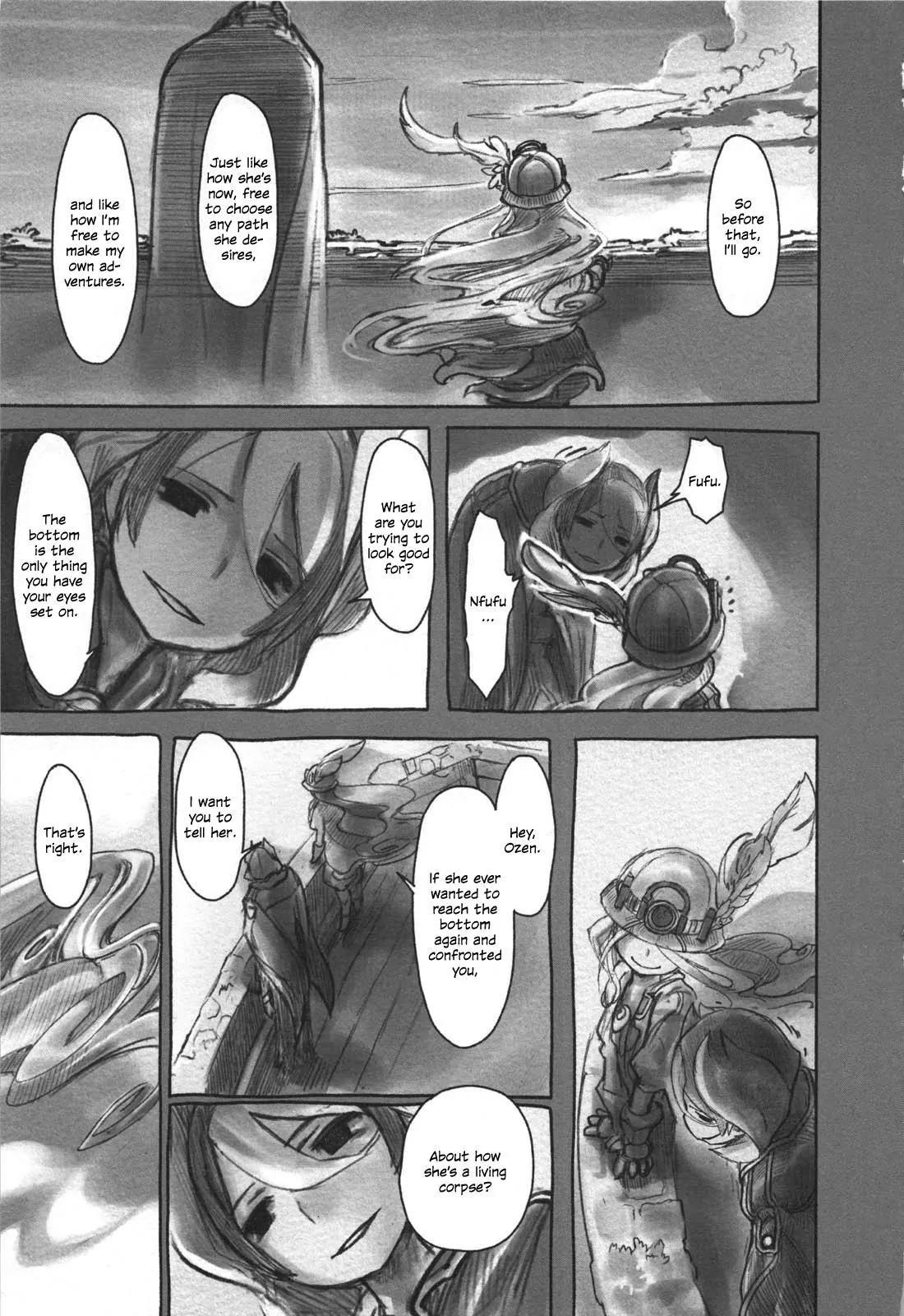 Made in Abyss Manga Chapter 16 page 15 - A Vile Mentoring Method