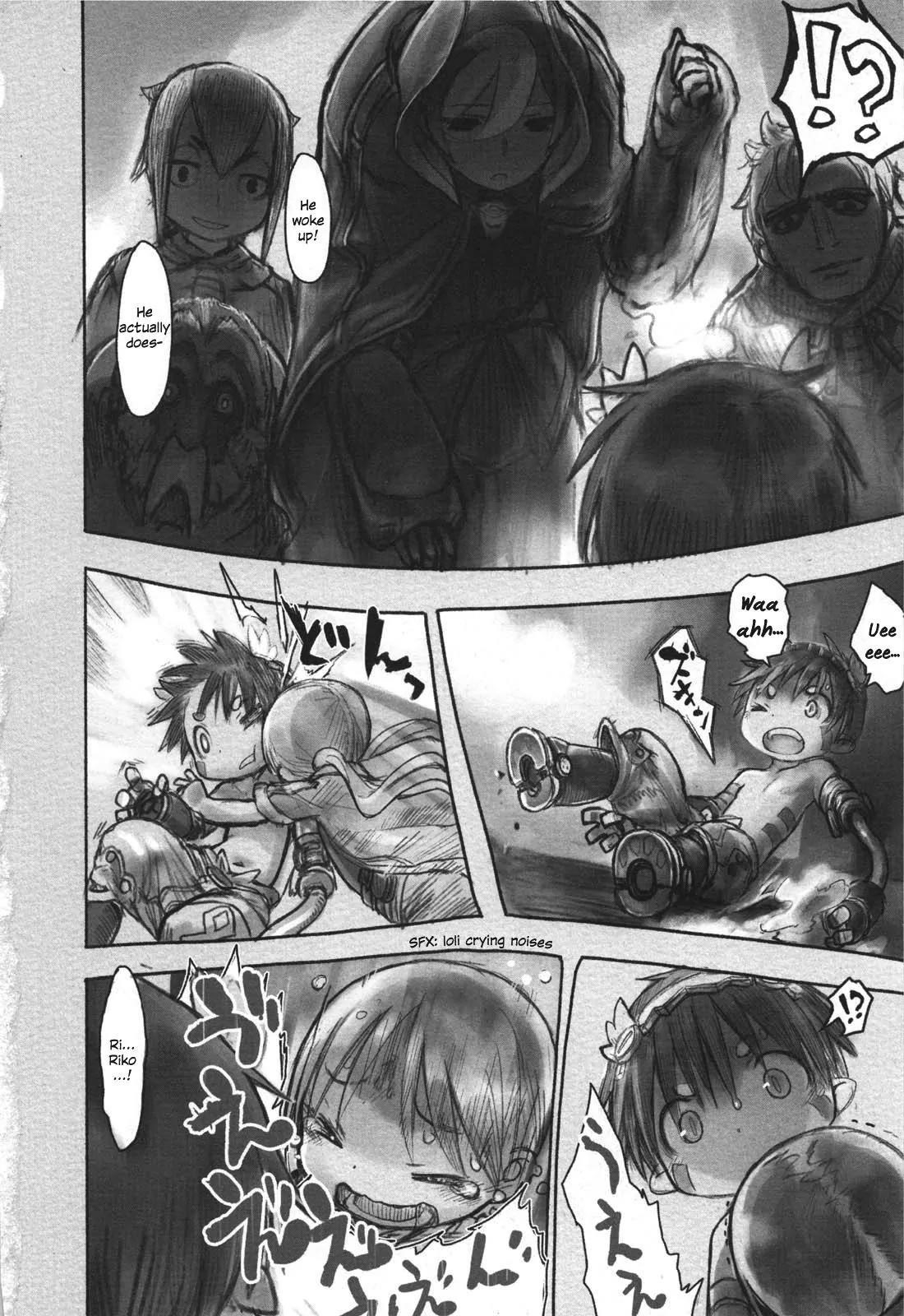 Made in Abyss Manga Chapter 16 page 2 - A Vile Mentoring Method