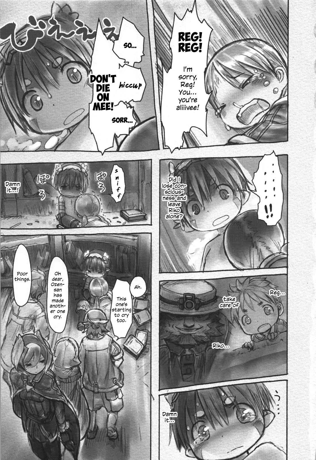 Made in Abyss Manga Chapter 16 page 3 - A Vile Mentoring Method