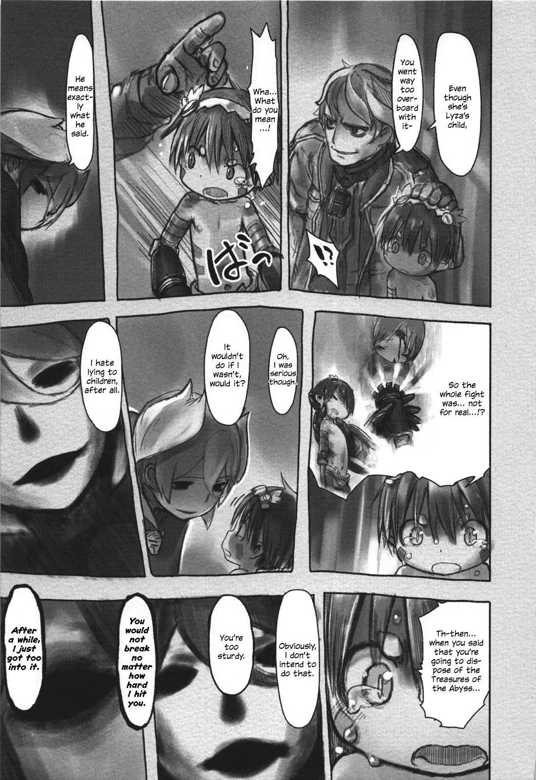 Made in Abyss Manga Chapter 16 page 5 - A Vile Mentoring Method