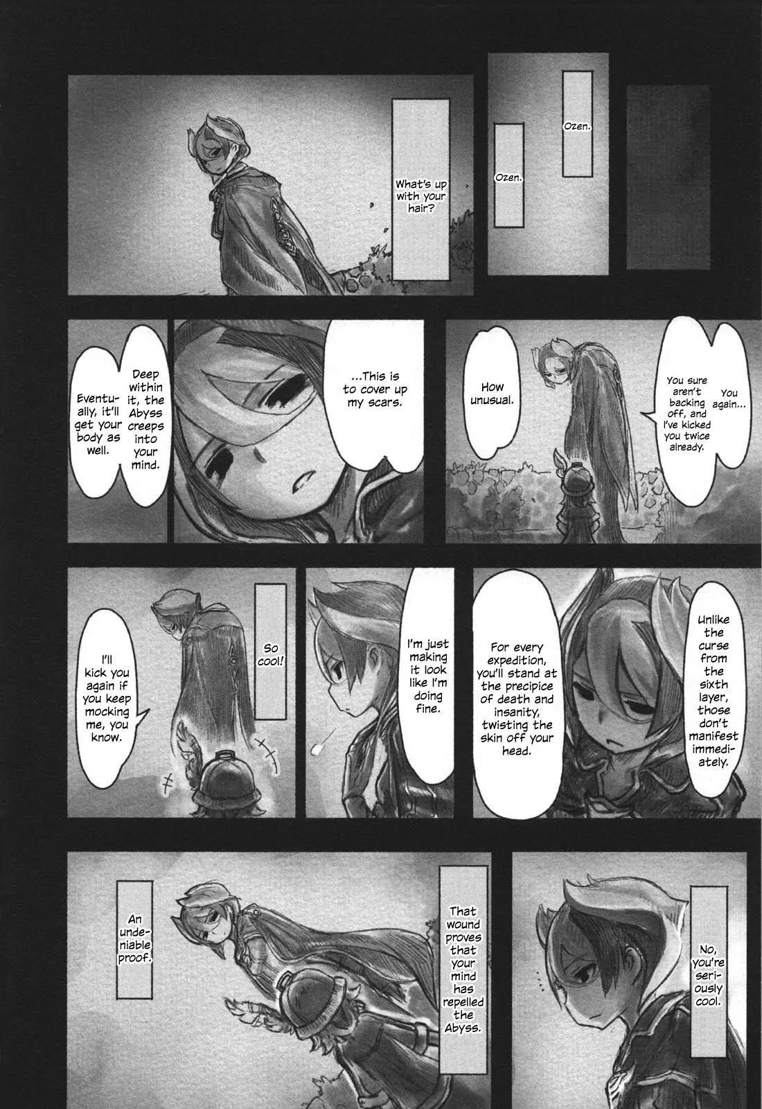 Made in Abyss Manga Chapter 16 page 8 - A Vile Mentoring Method
