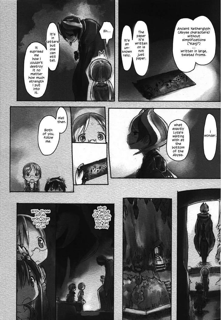 Made in Abyss Manga Chapter 17 page 11 - Survival Training