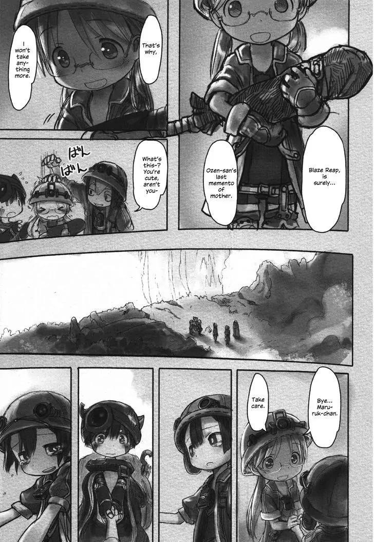 Made in Abyss Manga Chapter 17 page 16 - Survival Training