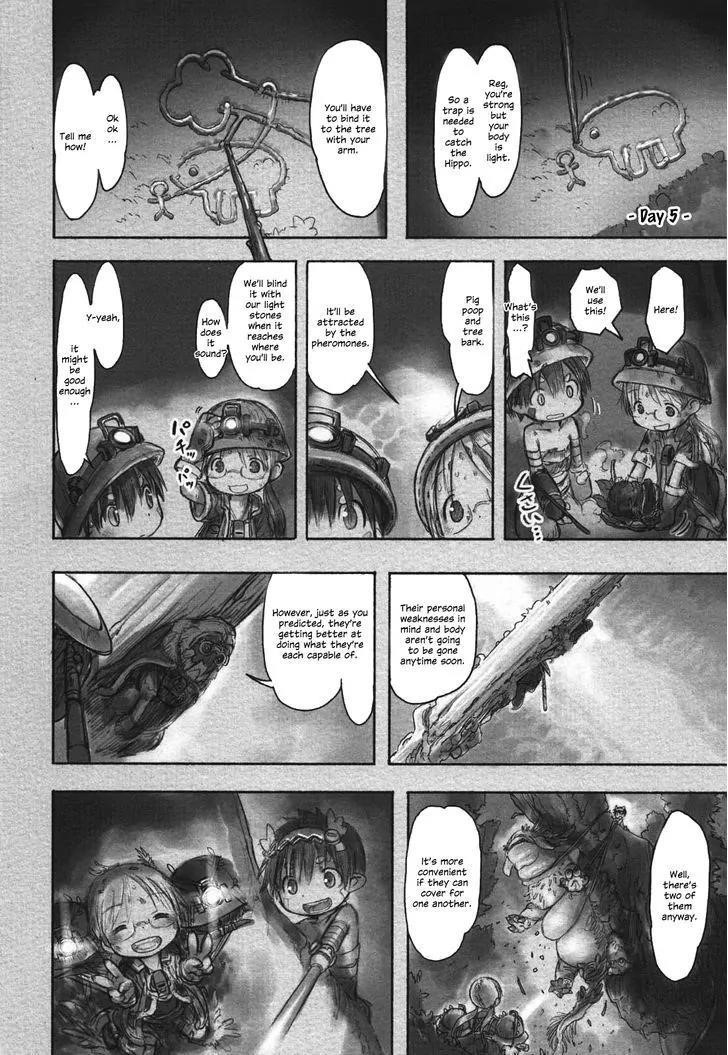Made in Abyss Manga Chapter 17 page 5 - Survival Training
