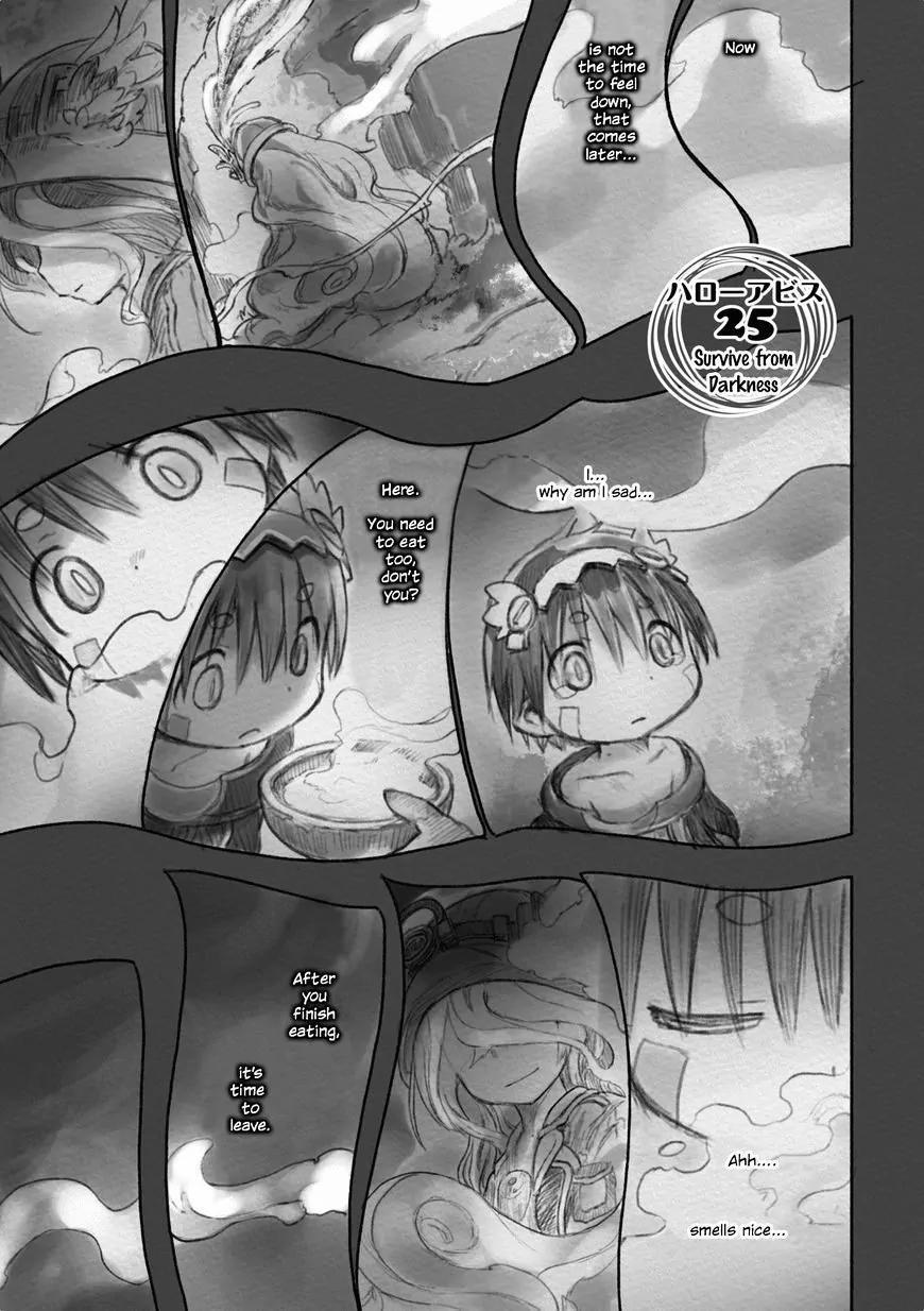 Made in Abyss Manga Chapter 25 page 2 - A Return from Darkness