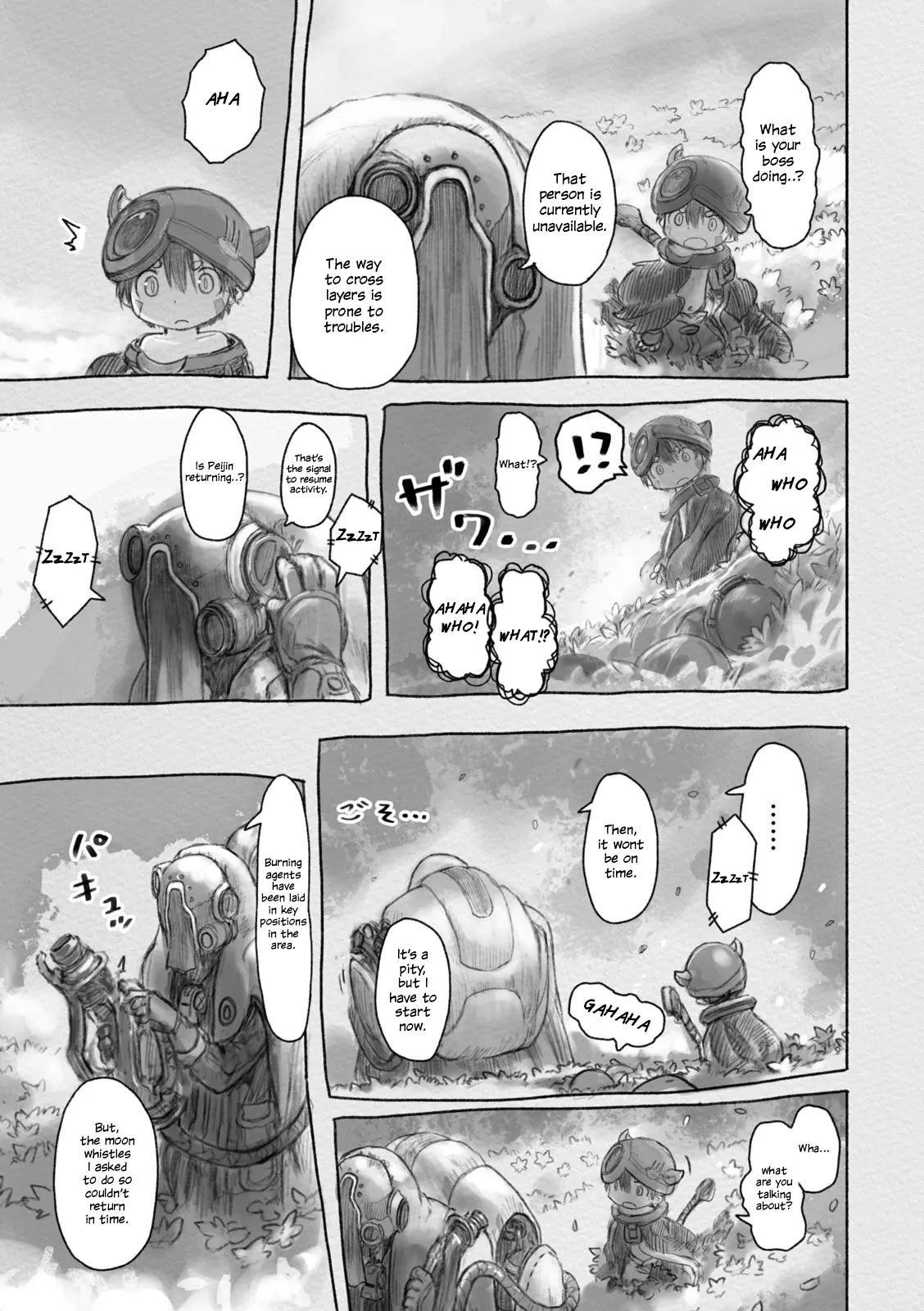 Made in Abyss Manga Chapter 27 page 11 - The Forbidden Field of Flowers