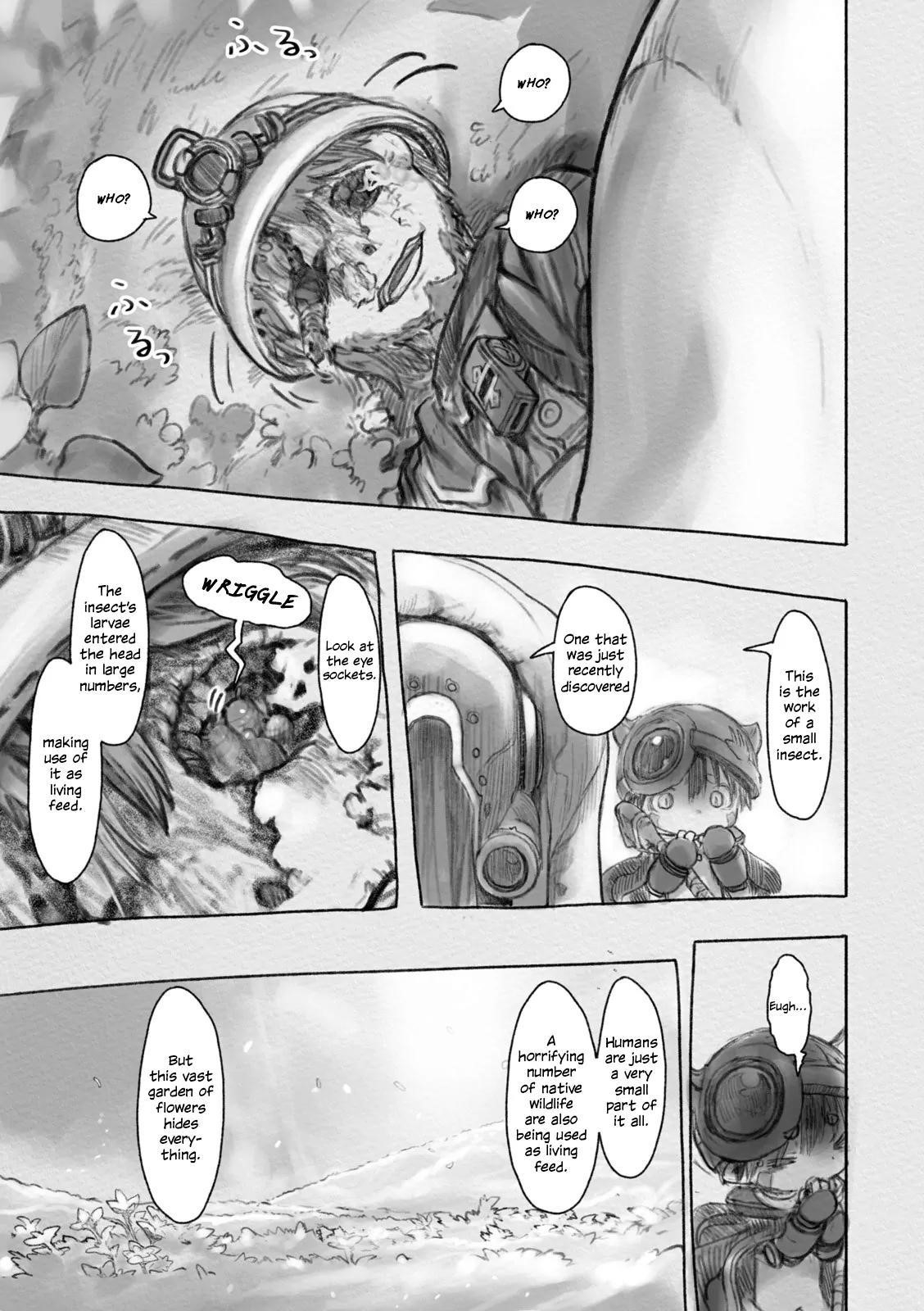 Made in Abyss Manga Chapter 27 page 7 - The Forbidden Field of Flowers