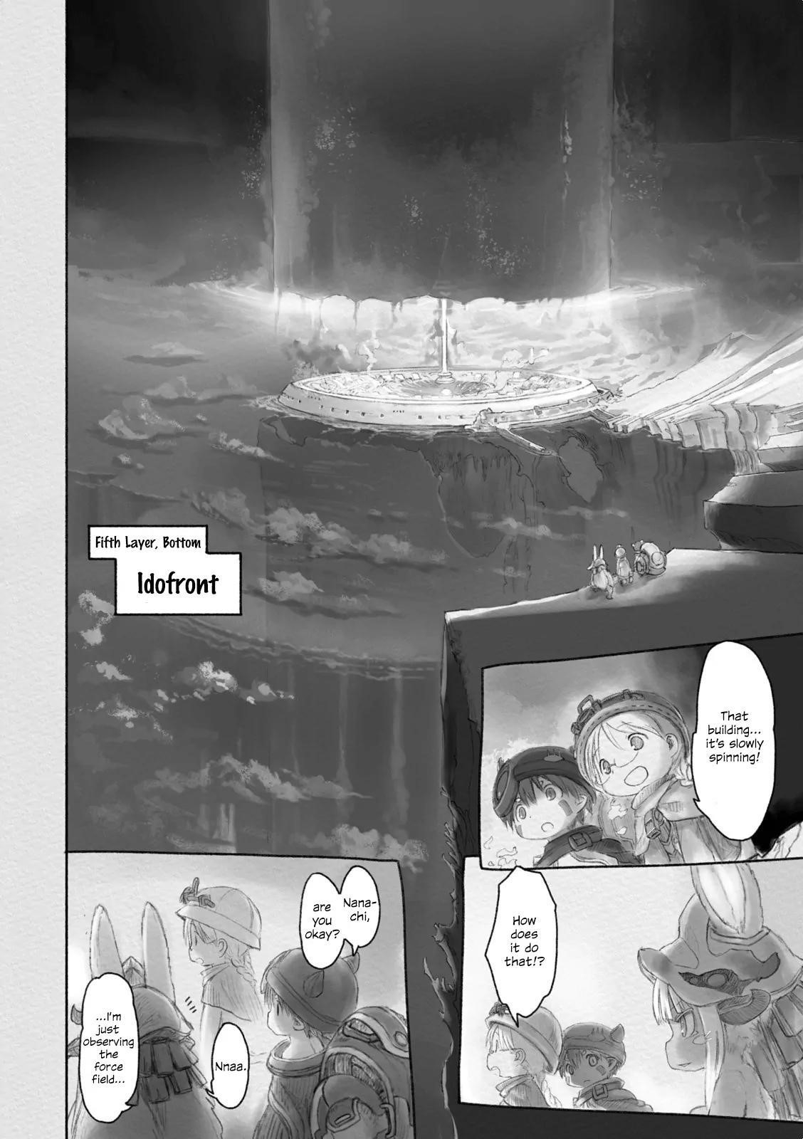 Made in Abyss Manga Chapter 28 page 13 - The Entrance to the Sixth Layer