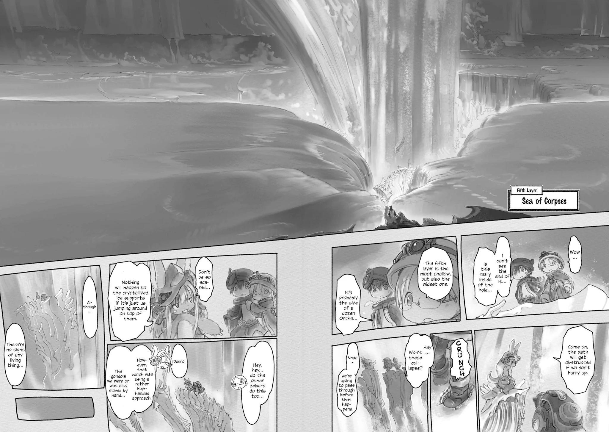 Made in Abyss Manga Chapter 28 page 4 - The Entrance to the Sixth Layer