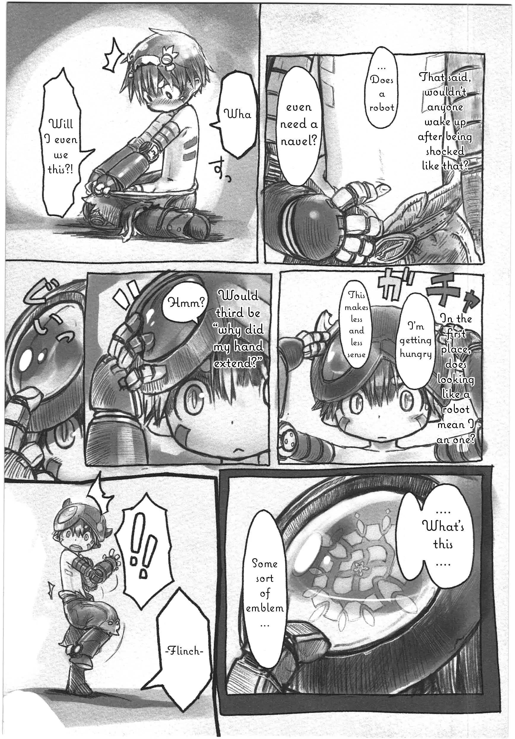 Made in Abyss Manga Chapter 3 page 13 - Riko's Room: Former Torture Chamber