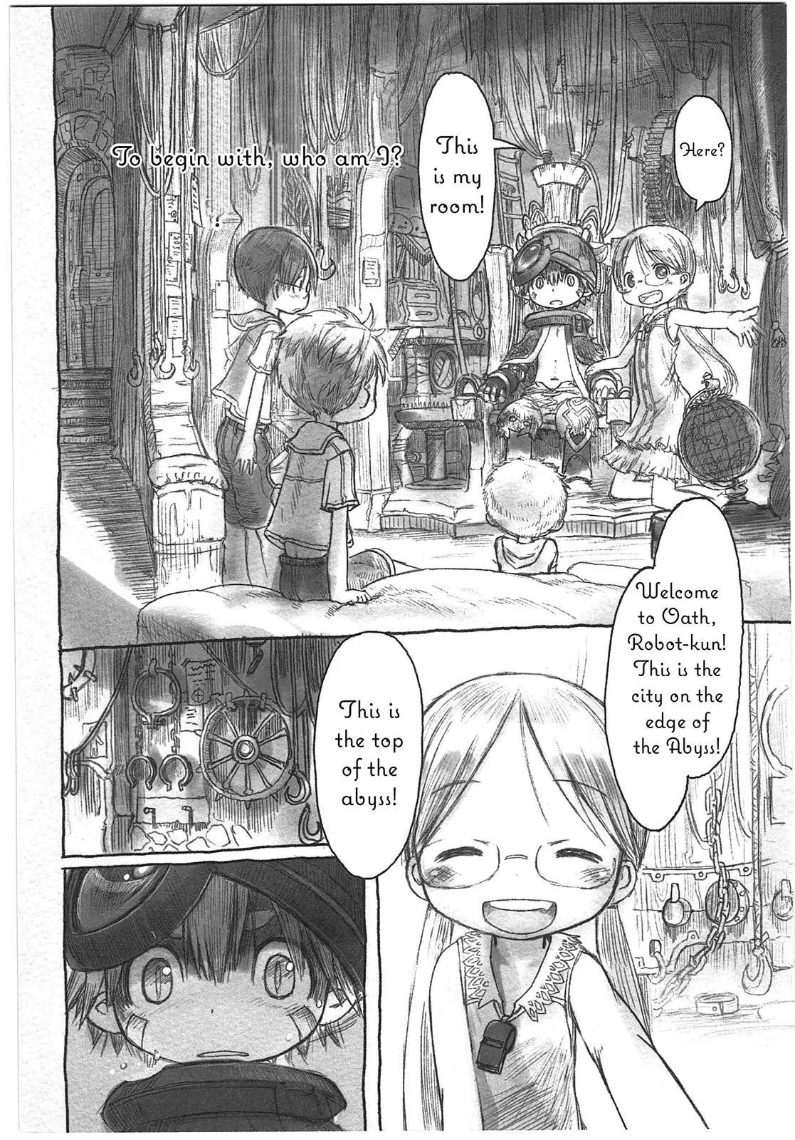 Made in Abyss Manga Chapter 3 page 4 - Riko's Room: Former Torture Chamber