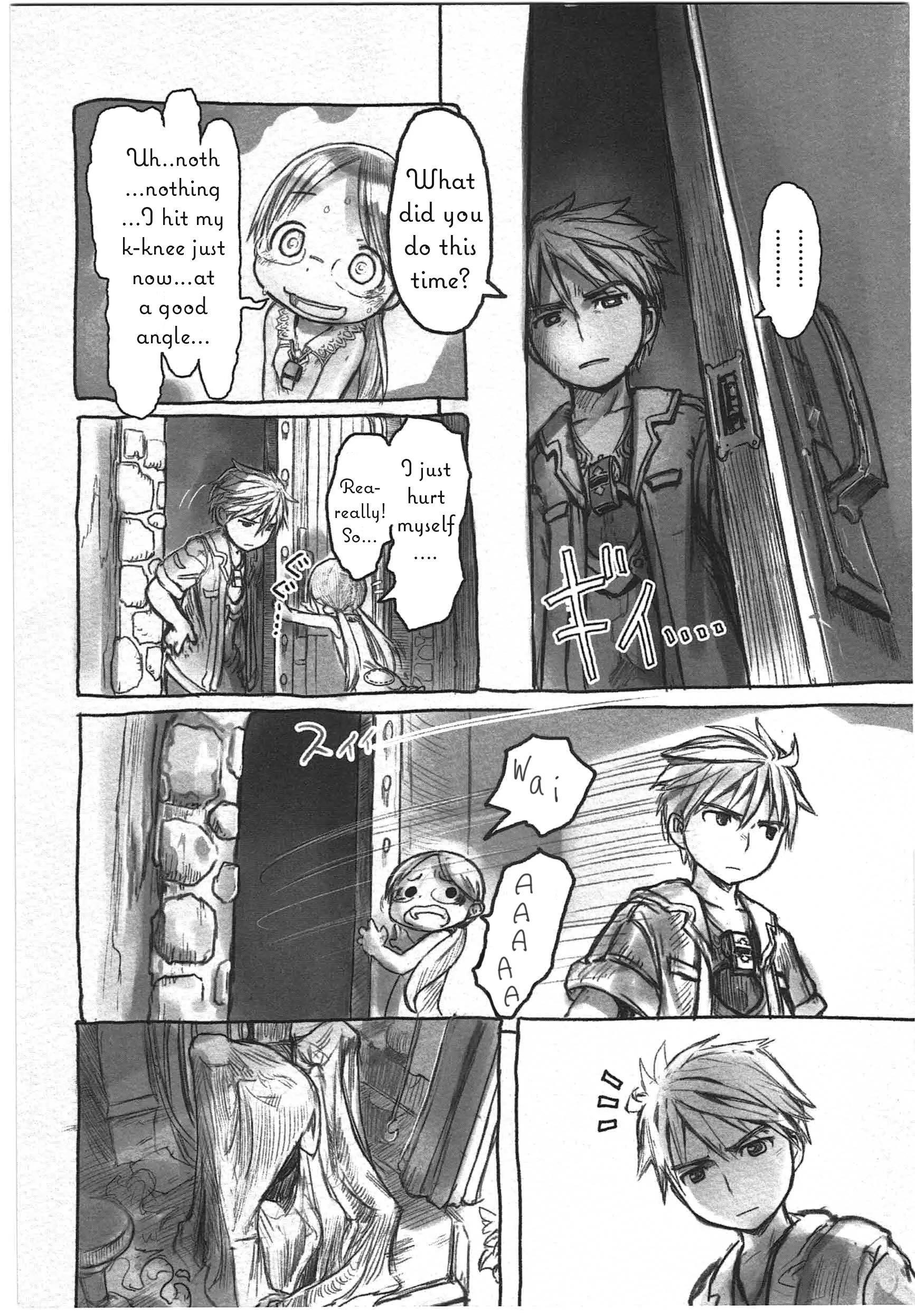 Made in Abyss Manga Chapter 3 page 8 - Riko's Room: Former Torture Chamber