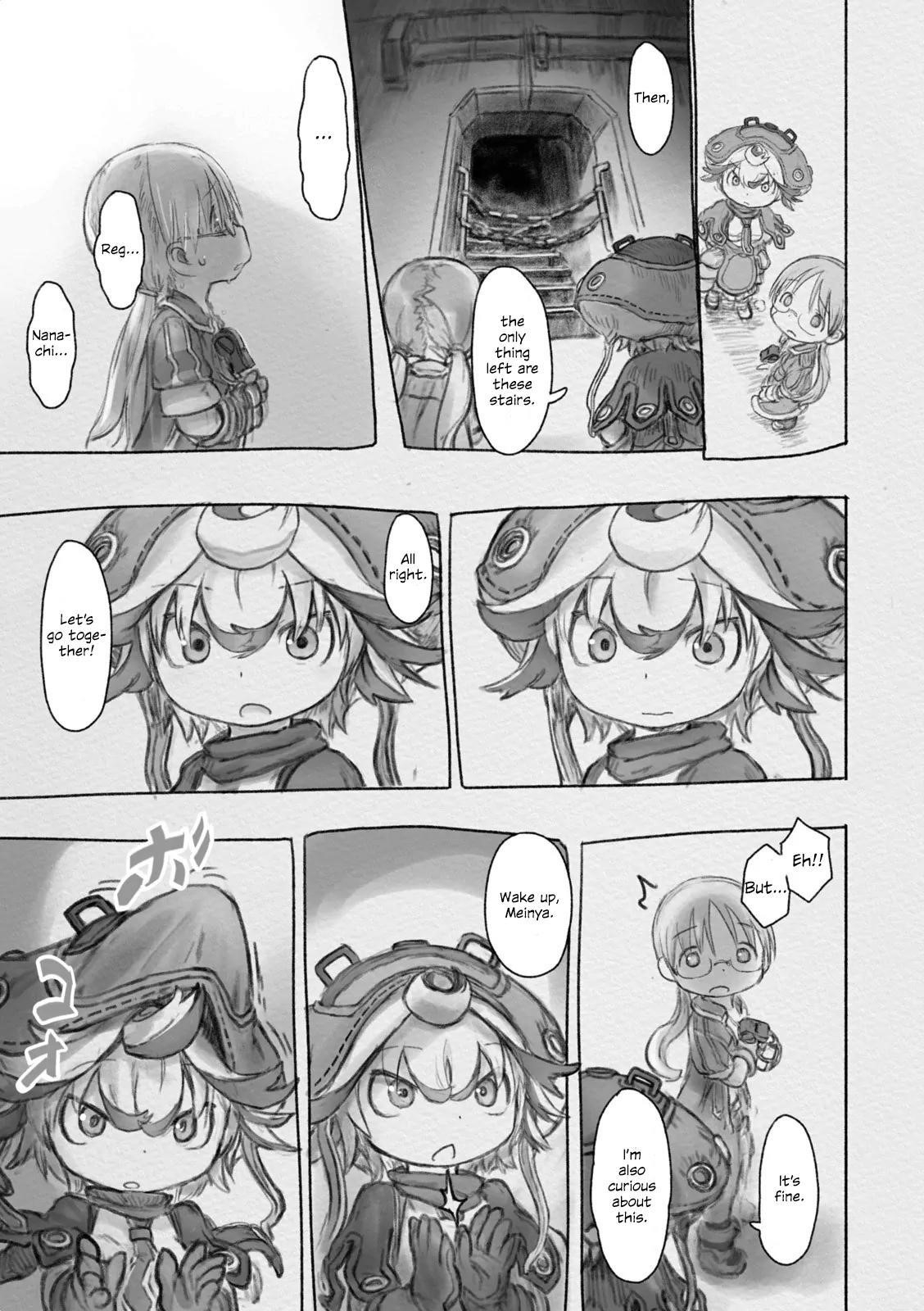 Made in Abyss Manga Chapter 30 page 13 - Unforeseen Peril