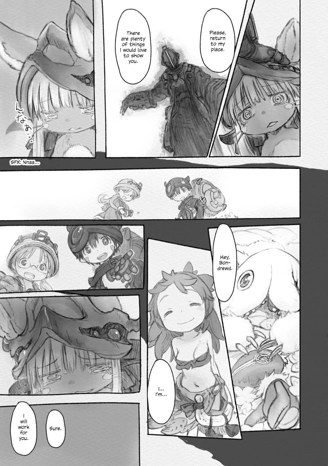 Made in Abyss Manga Chapter 30 page 19 - Unforeseen Peril