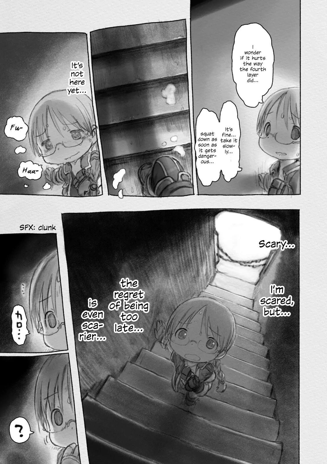 Made in Abyss Manga Chapter 30 page 5 - Unforeseen Peril