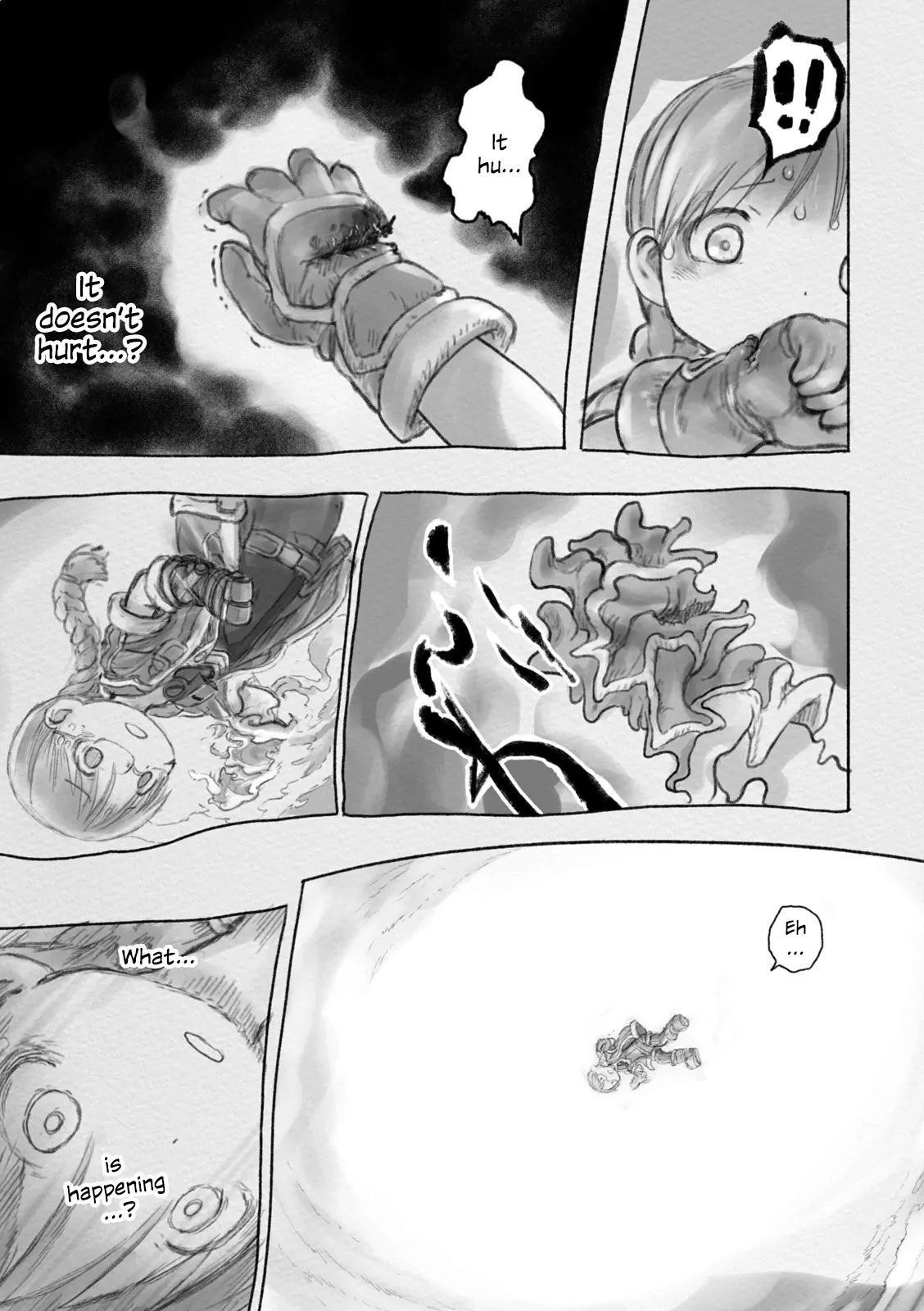 Made in Abyss Manga Chapter 30 page 7 - Unforeseen Peril