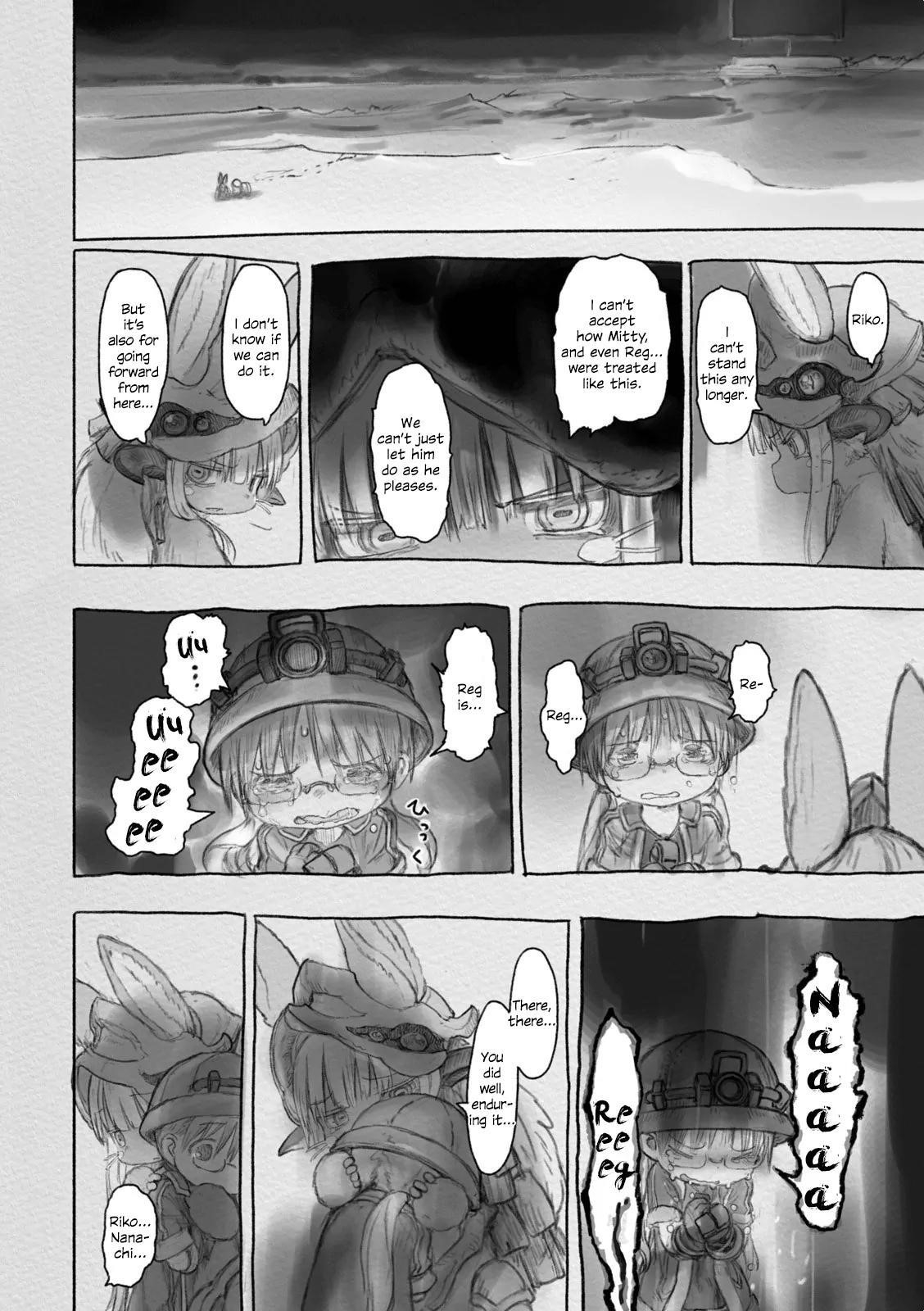 Made in Abyss Manga Chapter 31 page 12 - Despair and Hope