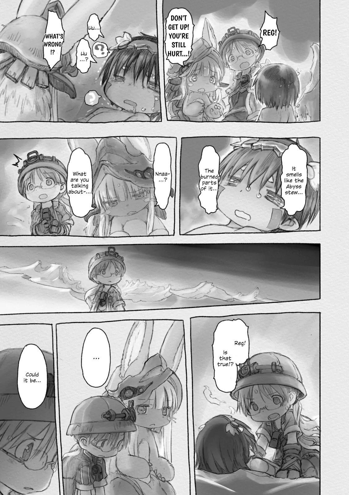 Made in Abyss Manga Chapter 31 page 13 - Despair and Hope