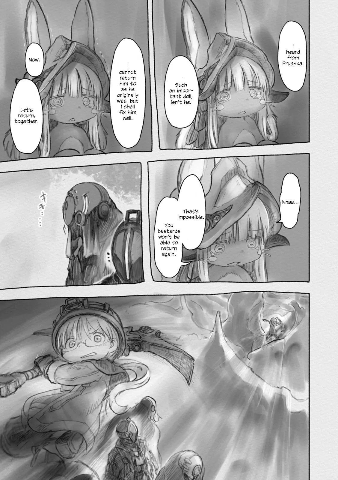 Made in Abyss Manga Chapter 31 page 15 - Despair and Hope