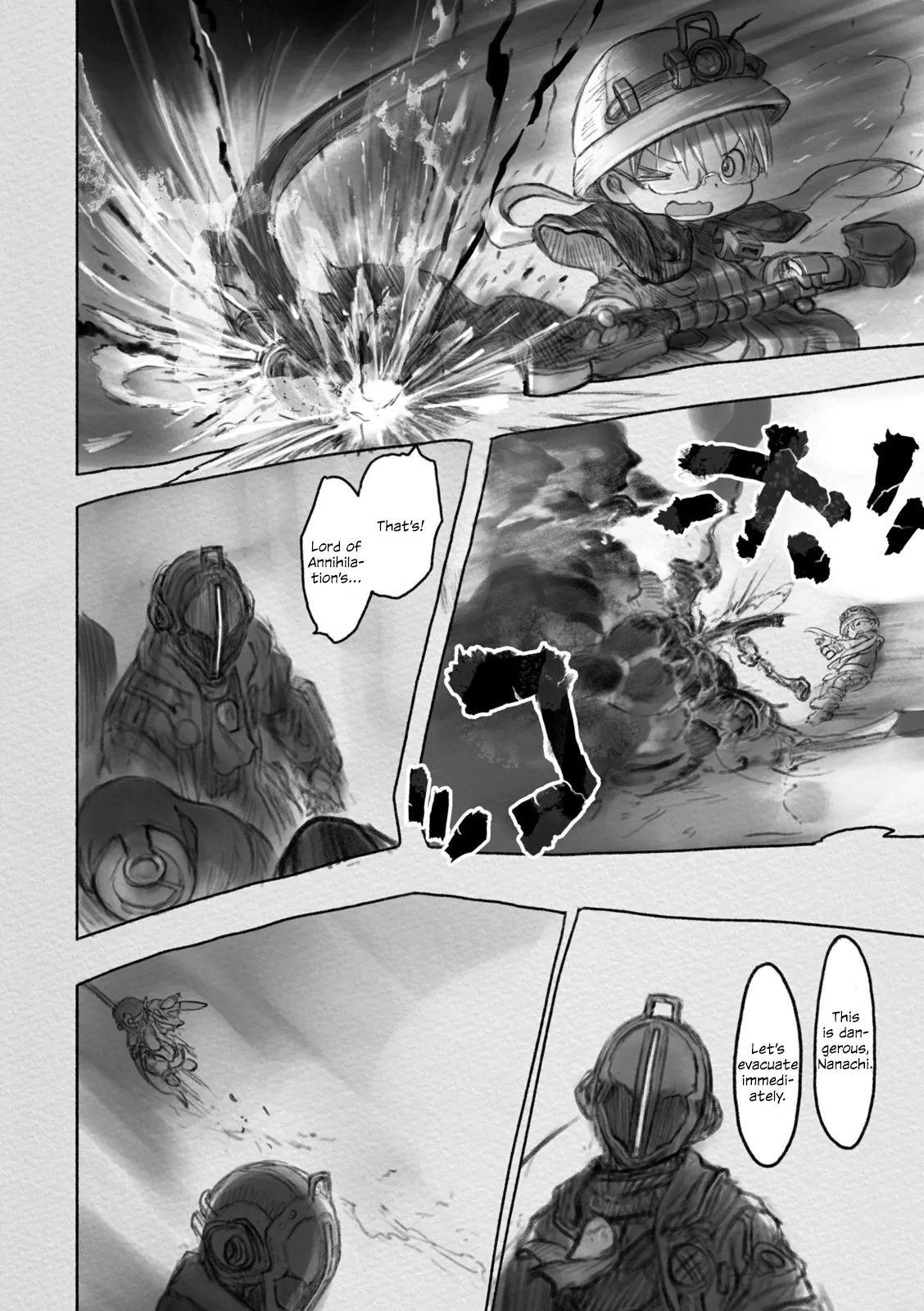 Made in Abyss Manga Chapter 31 page 16 - Despair and Hope