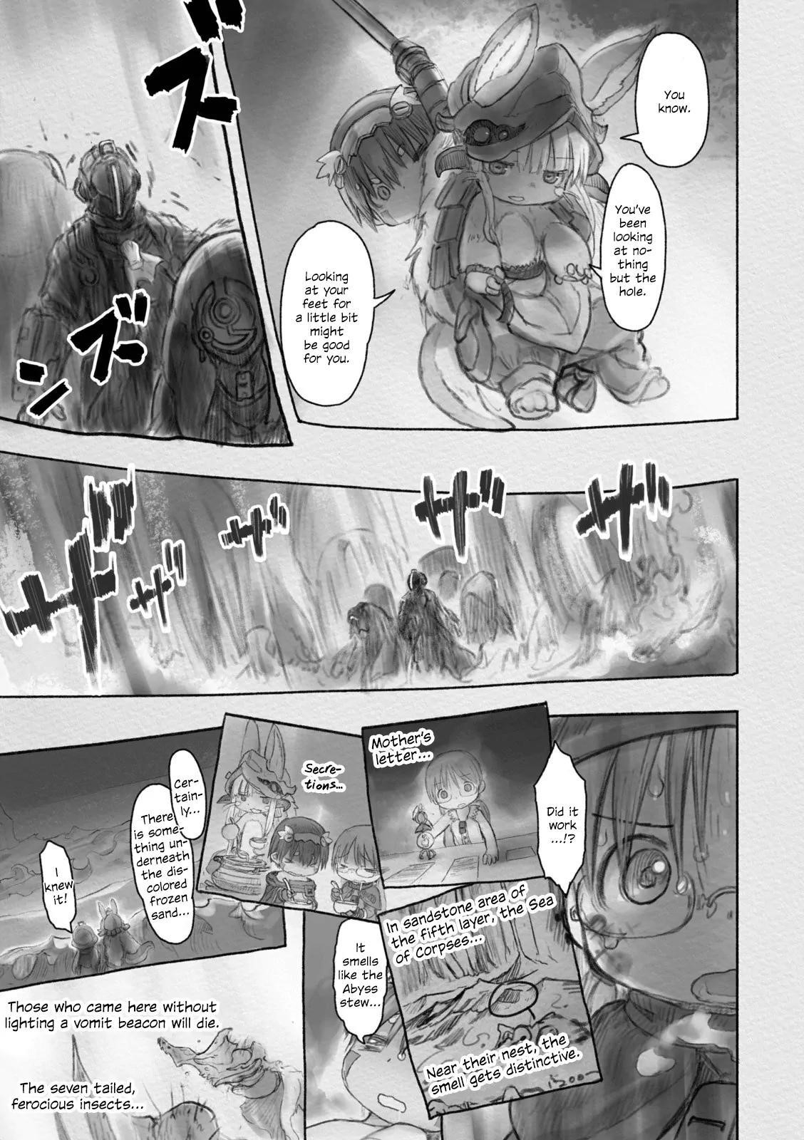 Made in Abyss Manga Chapter 31 page 17 - Despair and Hope